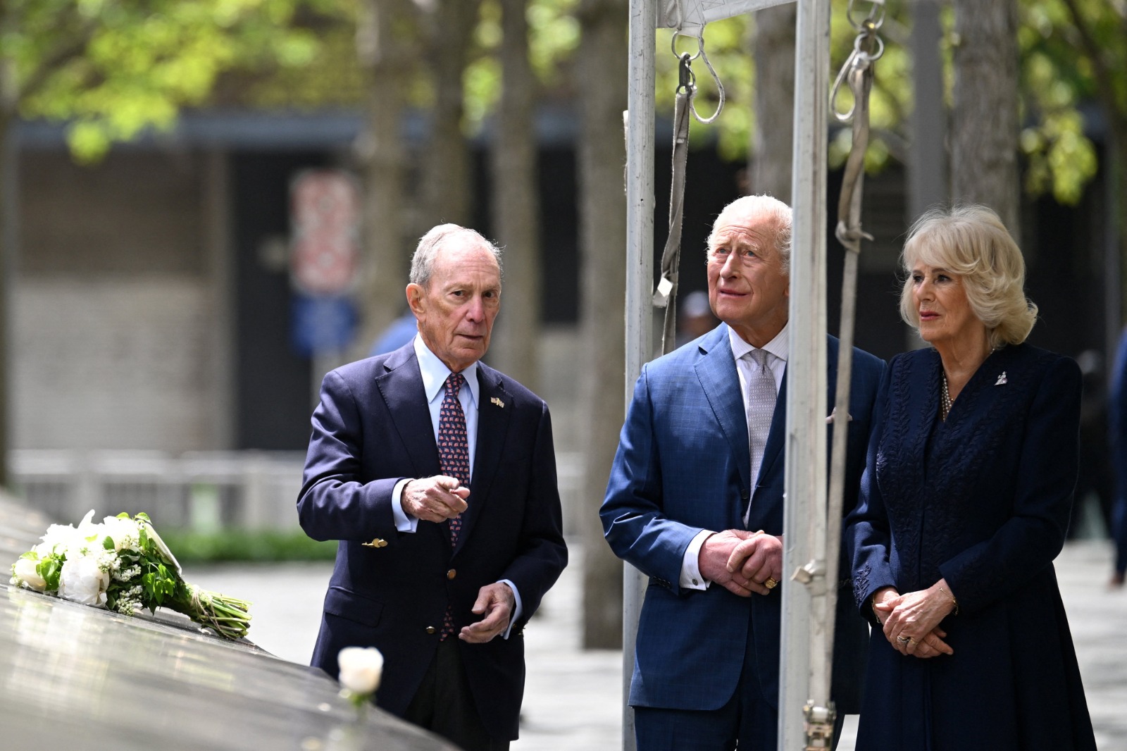 King Charles III, Queen Camilla at New York Memorial (Photo/Reuters)
