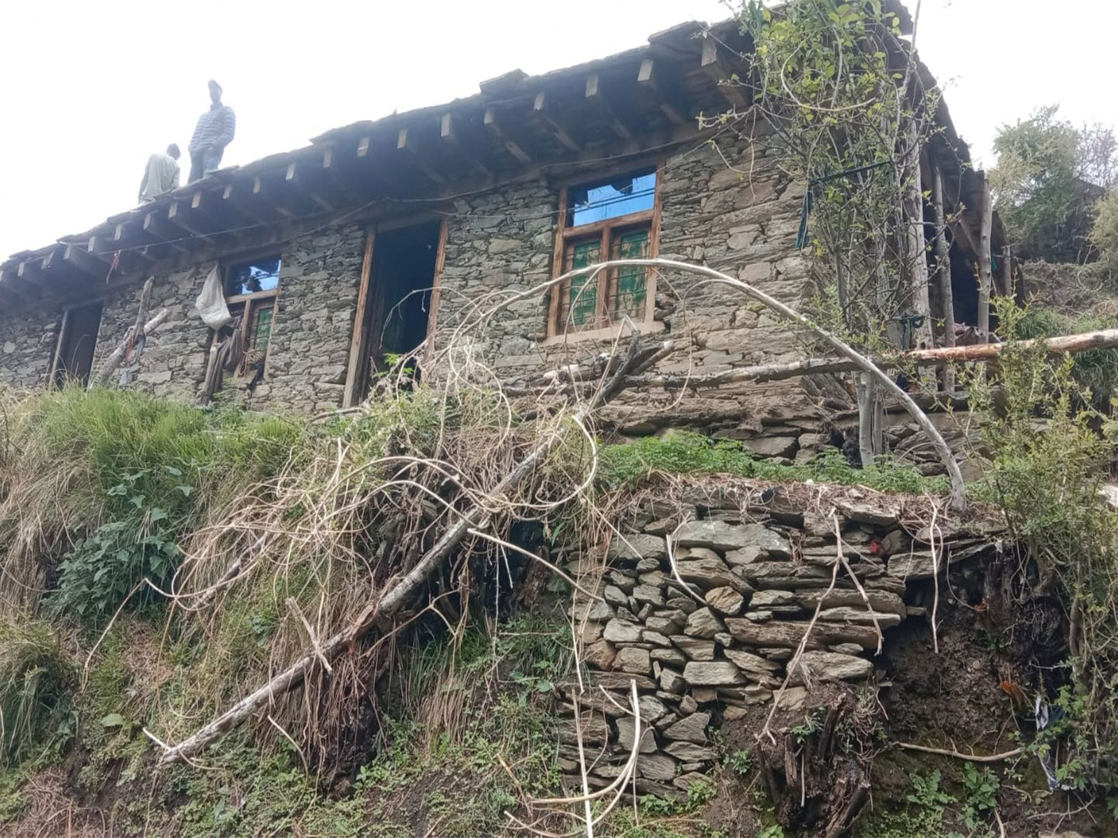 Lightning strike hits house in J-K's Kathua (Photo/ANI)