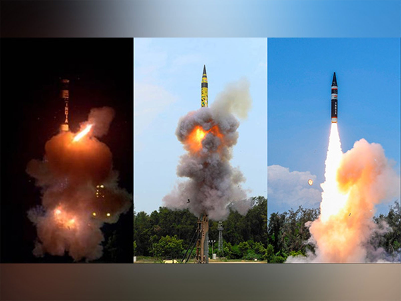 India's nuclear capable missiles of Agni series (Photo/ PIB)