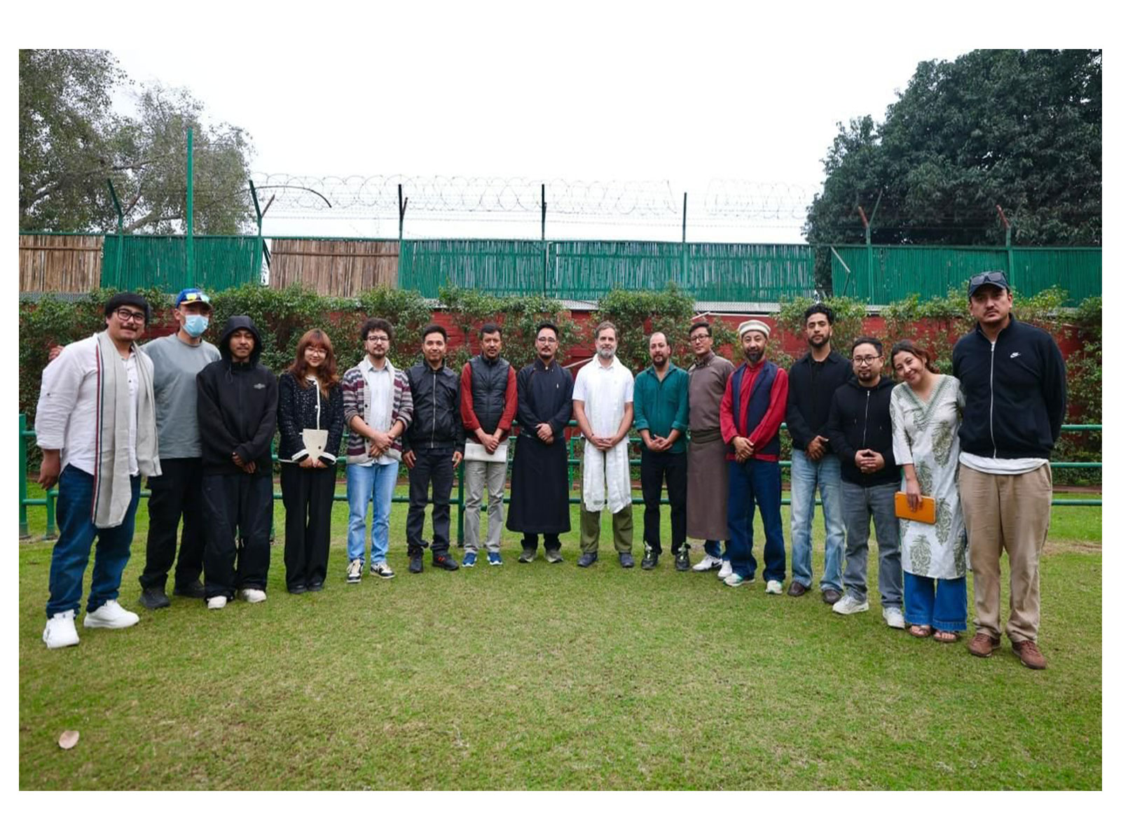 Congress MP Rahul Gandhi meets Ladakh delegation ((Pics Source: AICC))