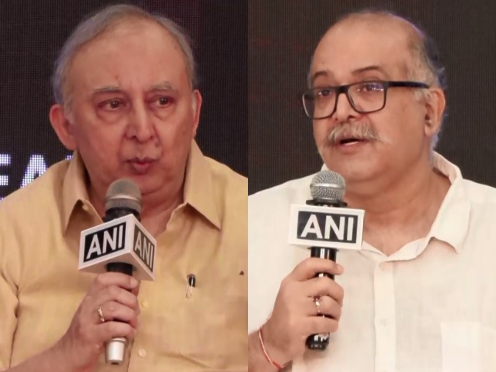 Tilak Devasher, Former Member, NSA Advisory Board(L) and ORF Senior Fellor Sushant Sareen (R) (Photo/ANI)