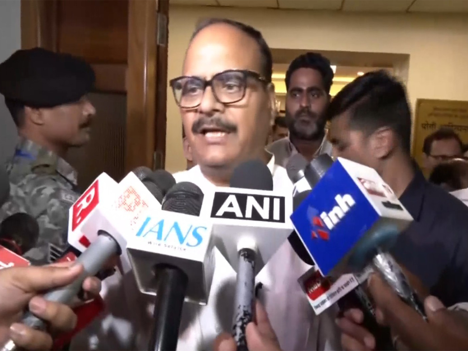 Uttar Pradesh Dy CM Brajesh Pathak (Photo/ANI)