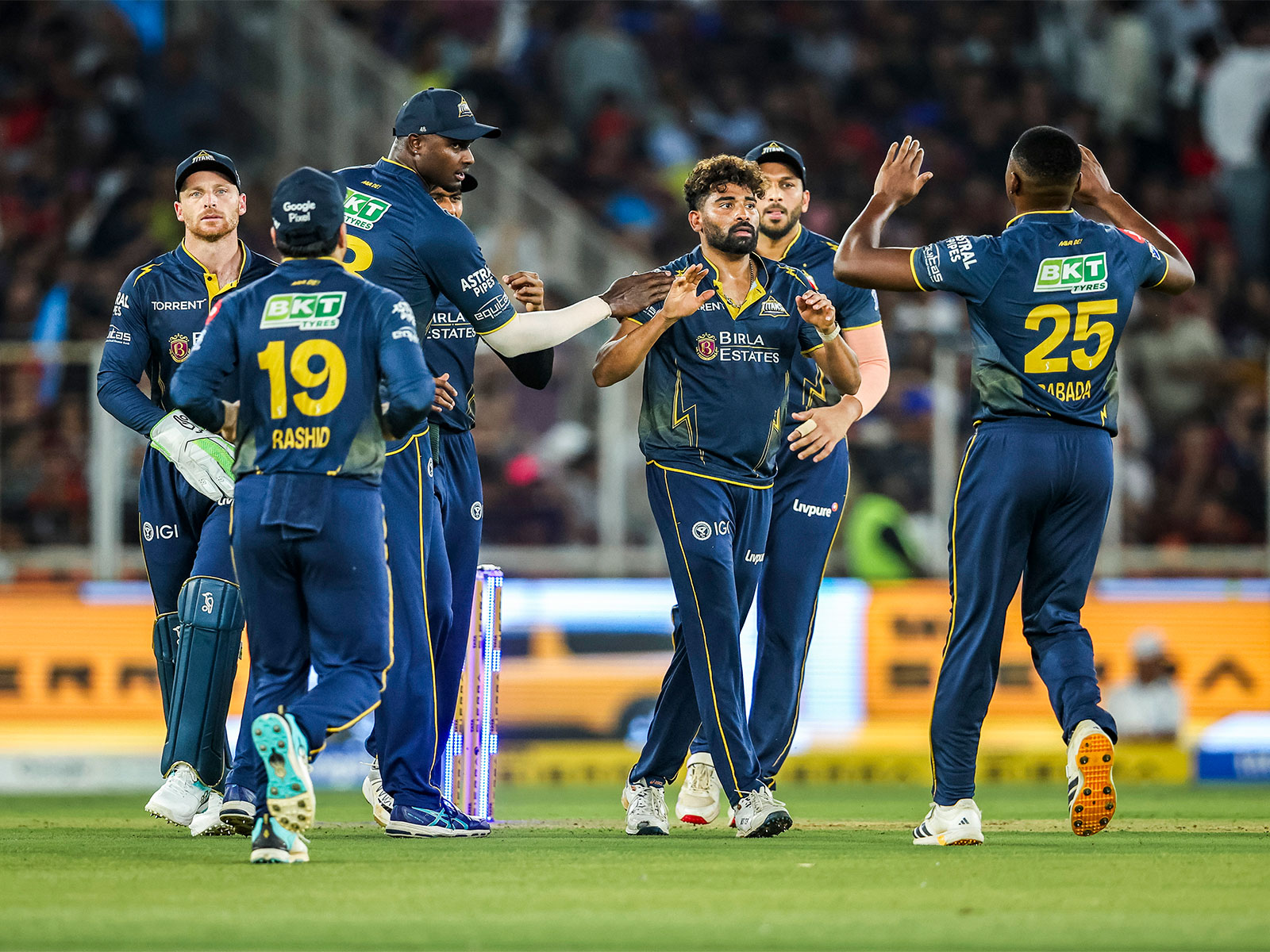 GT players celebrating (Photo: ANI)