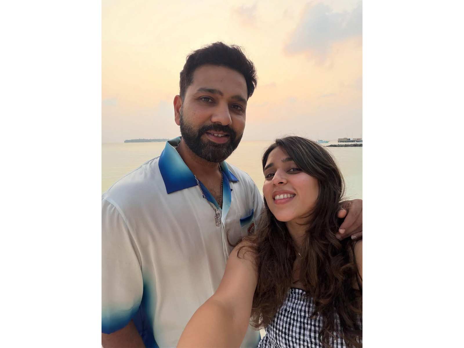 Ritika Sajdeh, Rohit Sharma (Photo/Instagram@ritssajdeh)