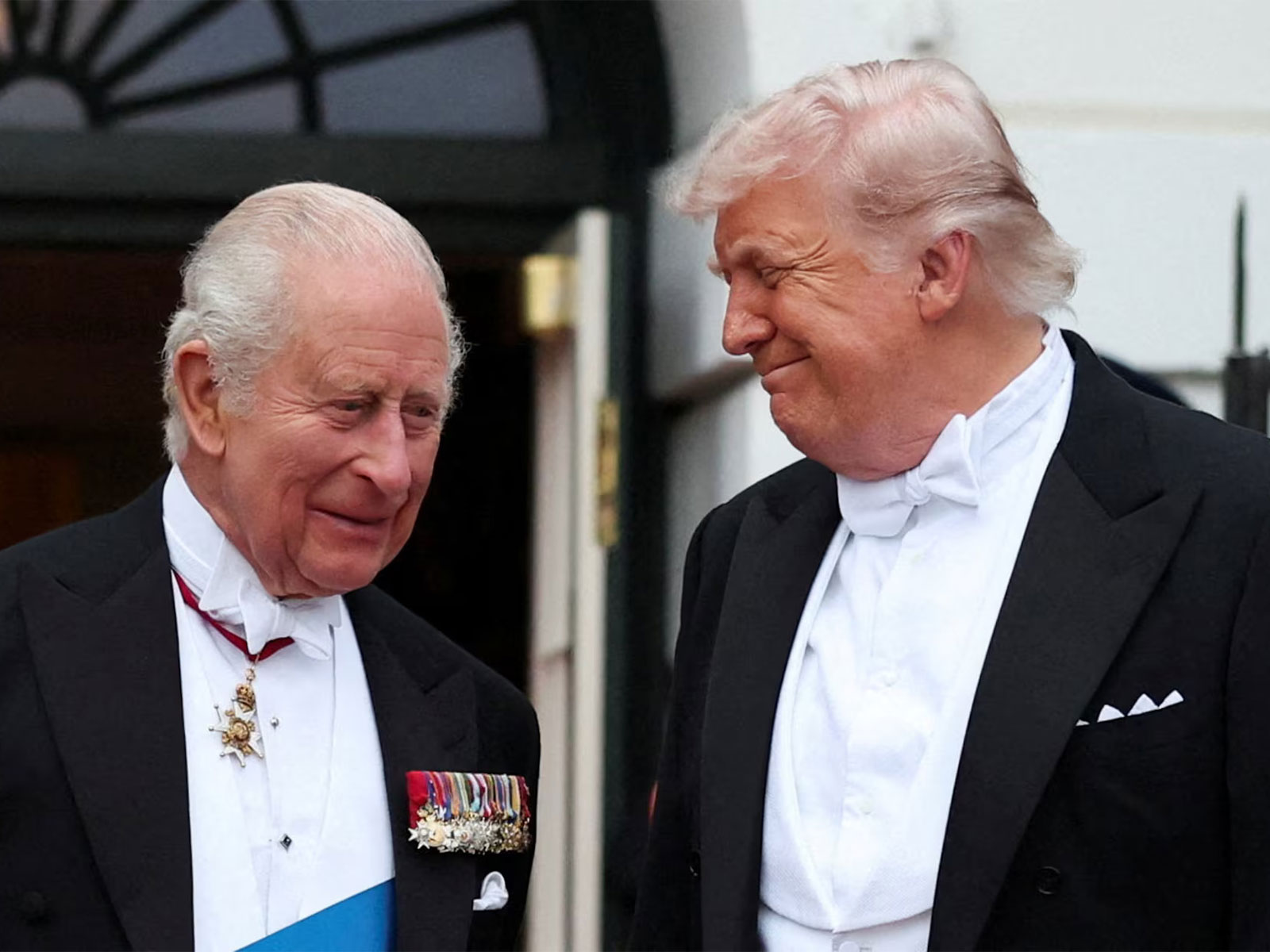 US President Donald Trump and Britain's King Charles III (Photo/Reuters)