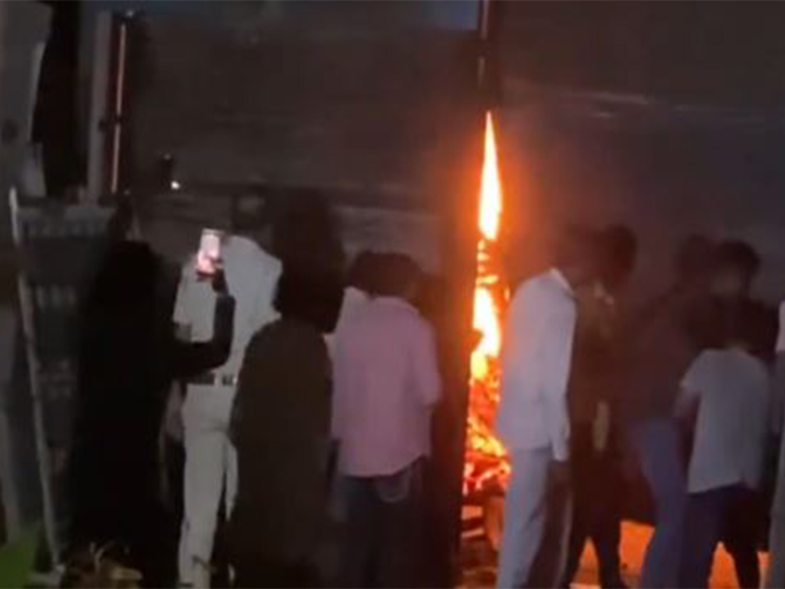 Visuals from the spot (Photo/ANI)