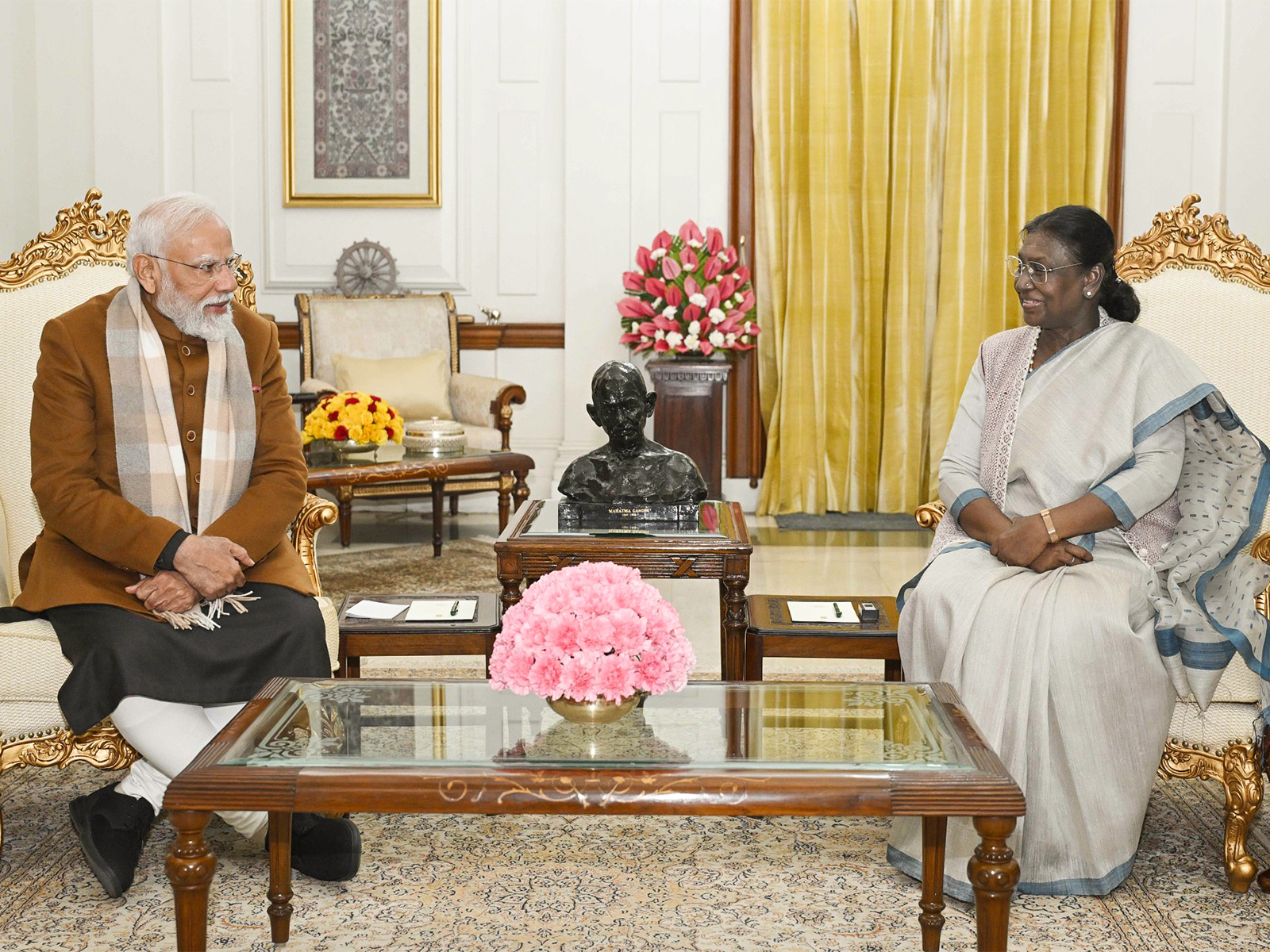 Prime Minister Narendra Modi and President Droupadi Murmu (FilePhoto/ANI)