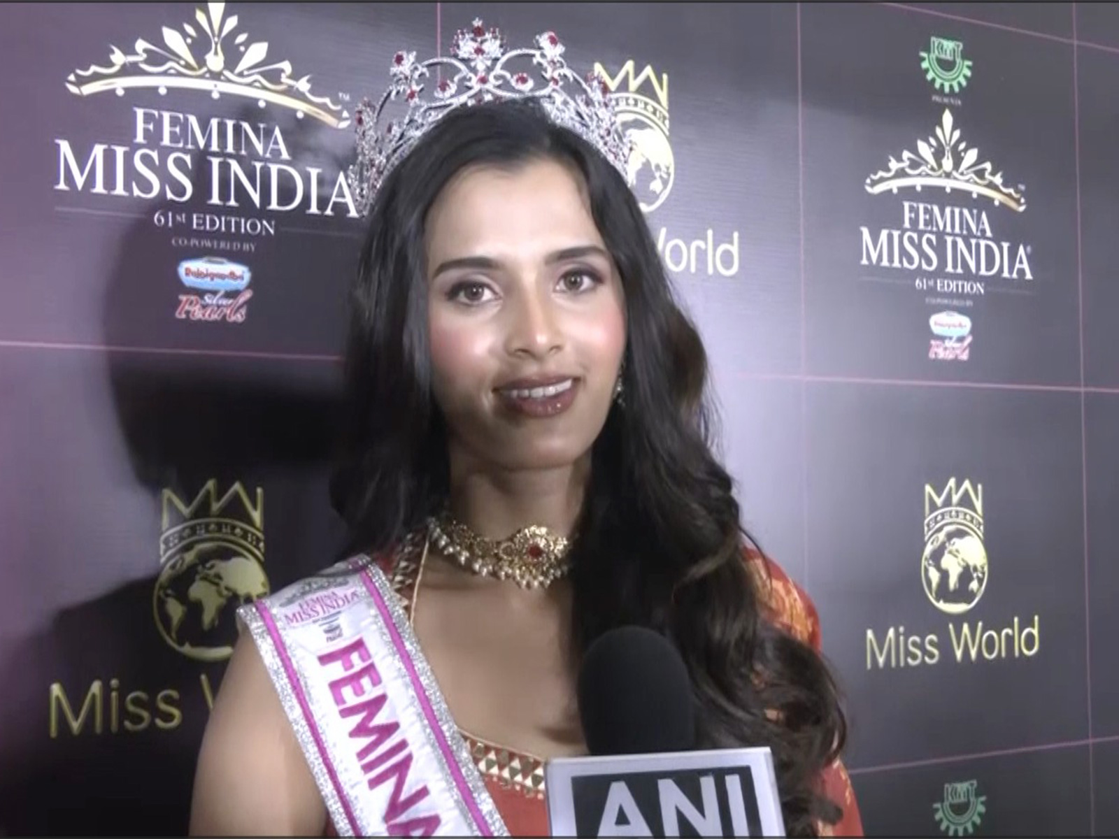 Femina Miss India World 2026 Sadhvi Satish Sail (Photo /ANI)