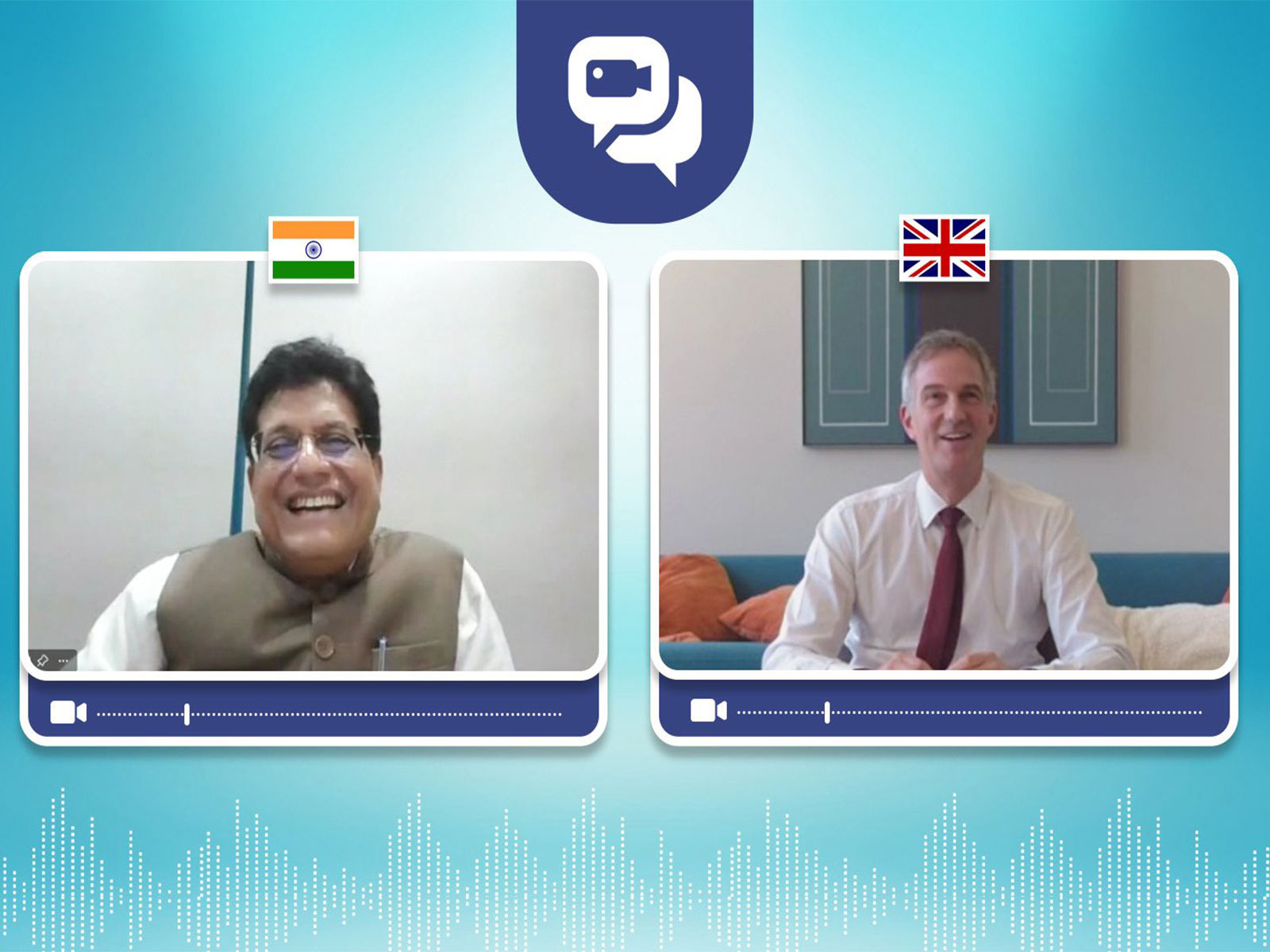 Piyush Goyal, UK's Peter Kyle discuss boosting trade (Photo/X@PiyushGoyal)