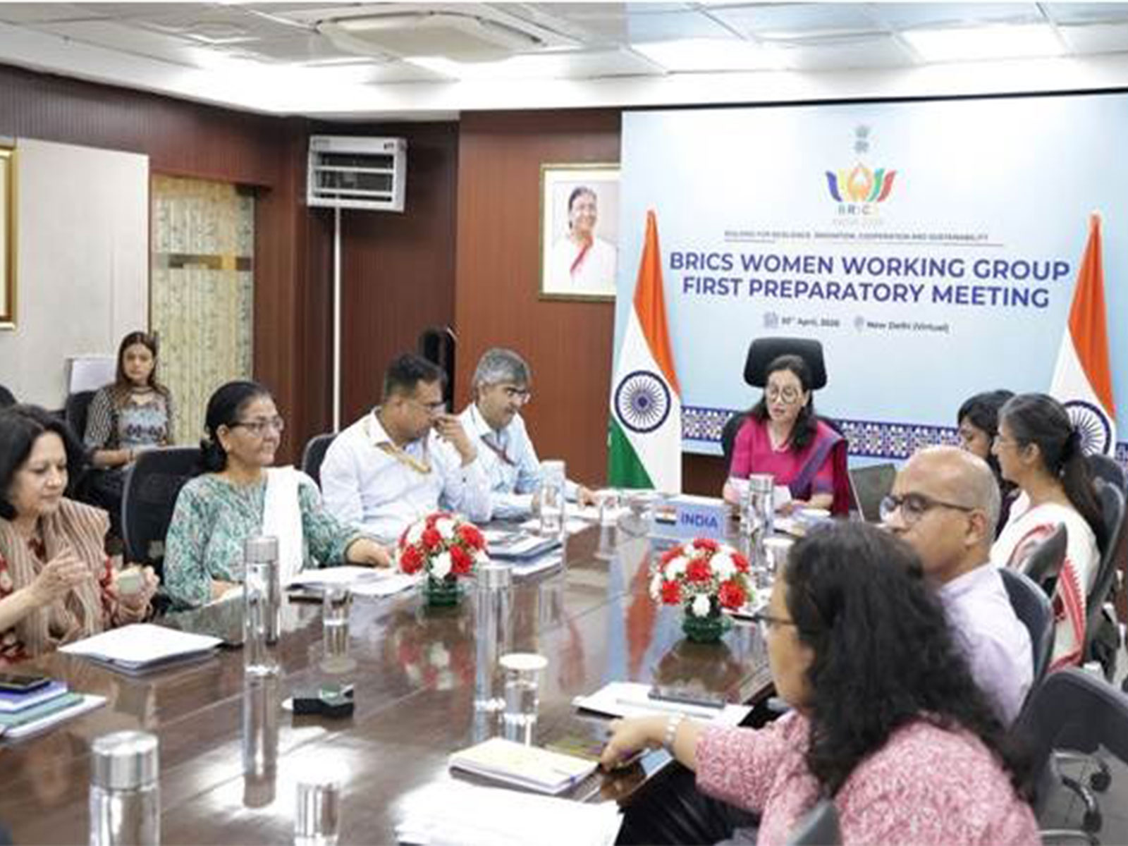 First Preperatory meeting of the BICS Women Working Group in New Delhi (Photo/PIB)