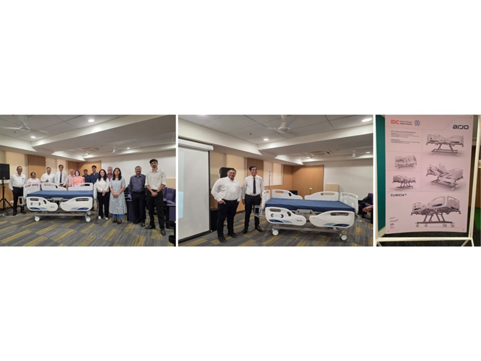 Mitsu Chem Plast Limited Honoured to Be Part of Arjo's Clinicia Bed Series Launch at IDC, IIT Mumbai