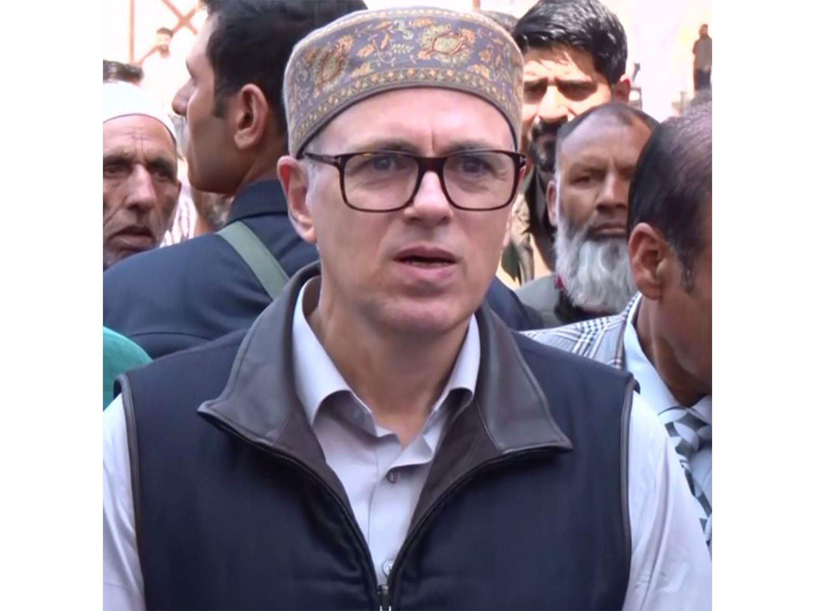Jammu and Kashmir CM Omar Abdullah (Photo/ANI)