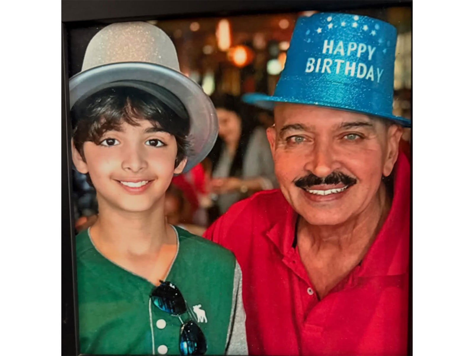 Rakesh Roshan with grandson Hridhaan Roshan (Photo/instagram/@rakesh_roshan9)