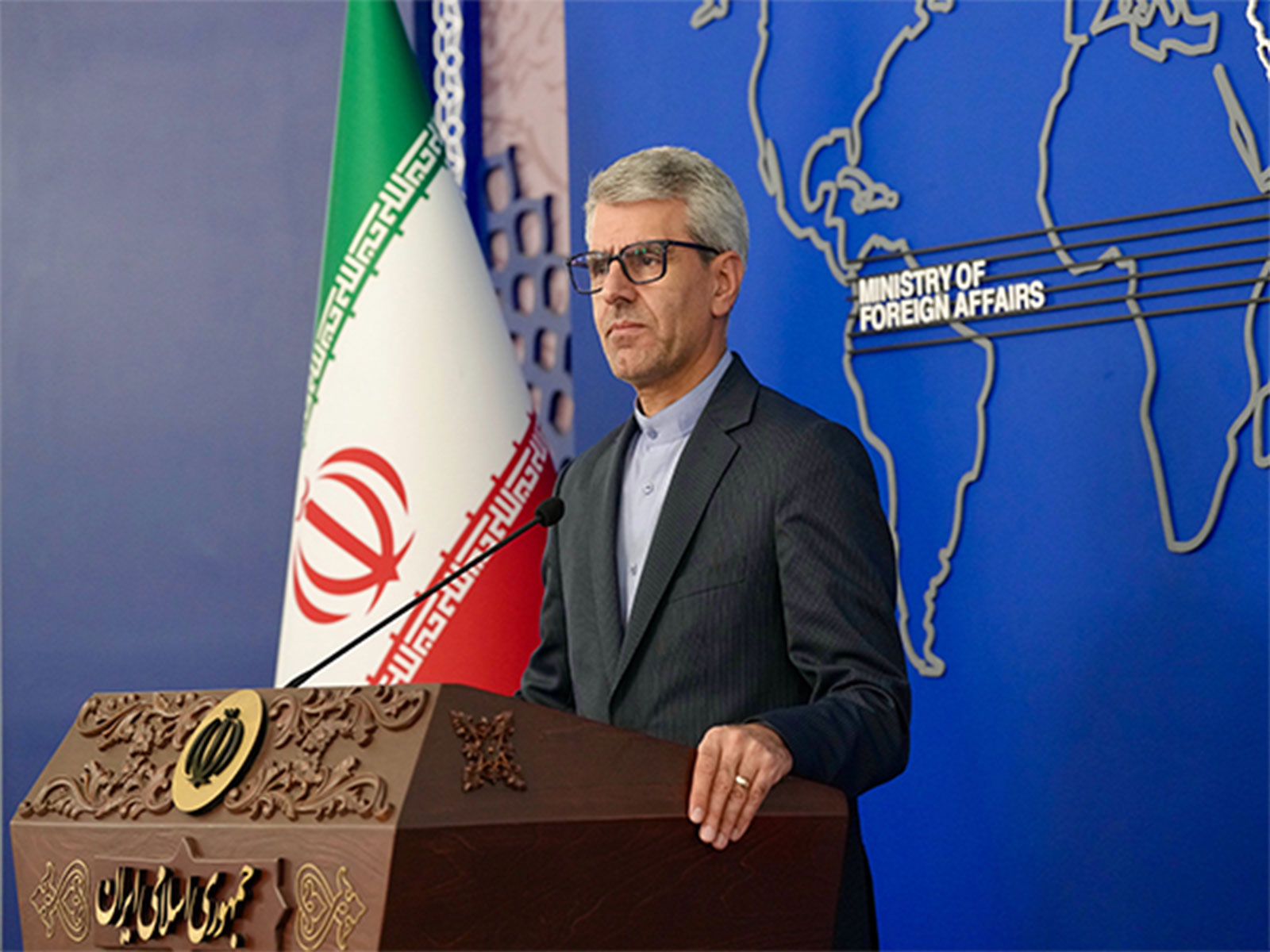 Iran's Foreign Ministry spokesperson Esmaeil Baghaei (Photo: X/@IRIMFA_SPOX)