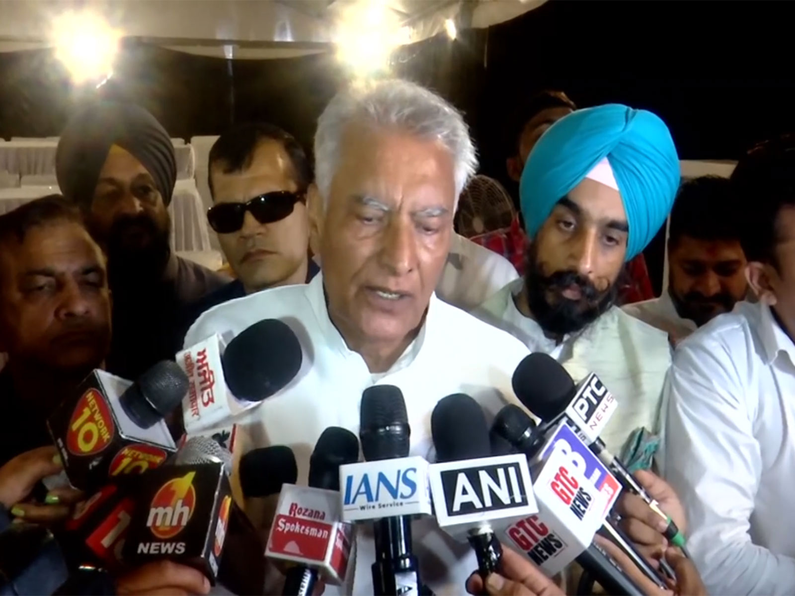  Punjab BJP President Sunil Jakhar (Photo/ANI)