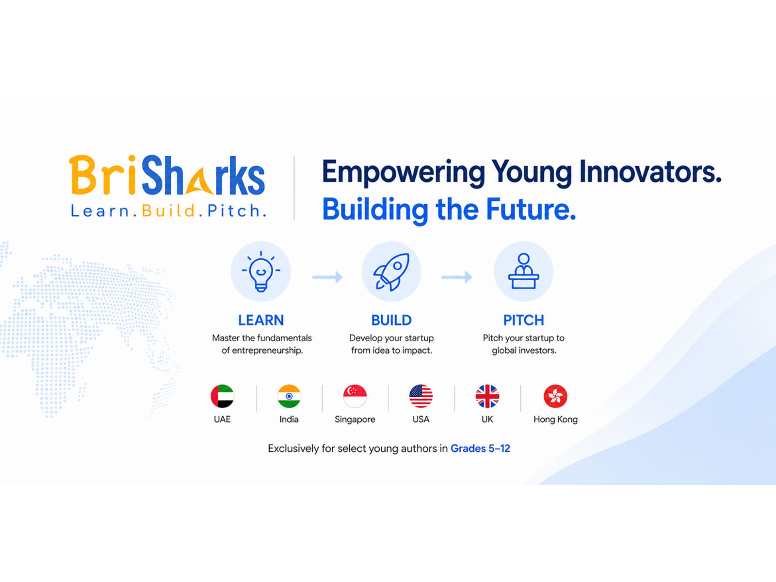 World's largest student publishing platform BriBooks unveils BriSharks, empowering young entrepreneurs across six countries with global mentors