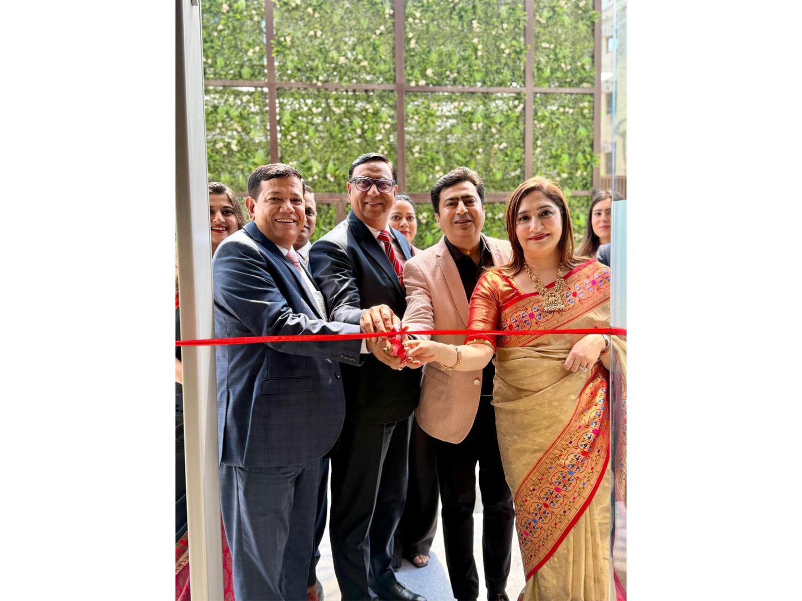 L to R: Mr. Atul Upadhyay - Executive Director, Pride Hotel Limited; Mr. Mohammad Shoeb - VP North Region; R.K Tandon - Designated Partner Shivay LLP; Dr. Seema Tandon - Partner Shivay LLP