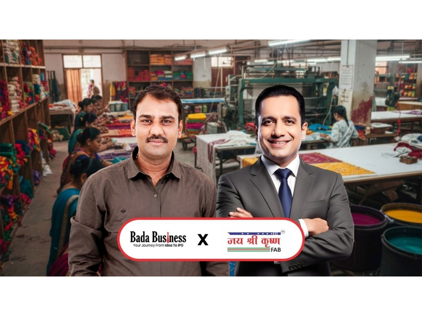 Jai Shree Krishna Fabrics Boosts Growth by 160 Percent and Launches Website and Social Media Presence Under Dr. Vivek Bindra's CGP with Bada Business Private Limited