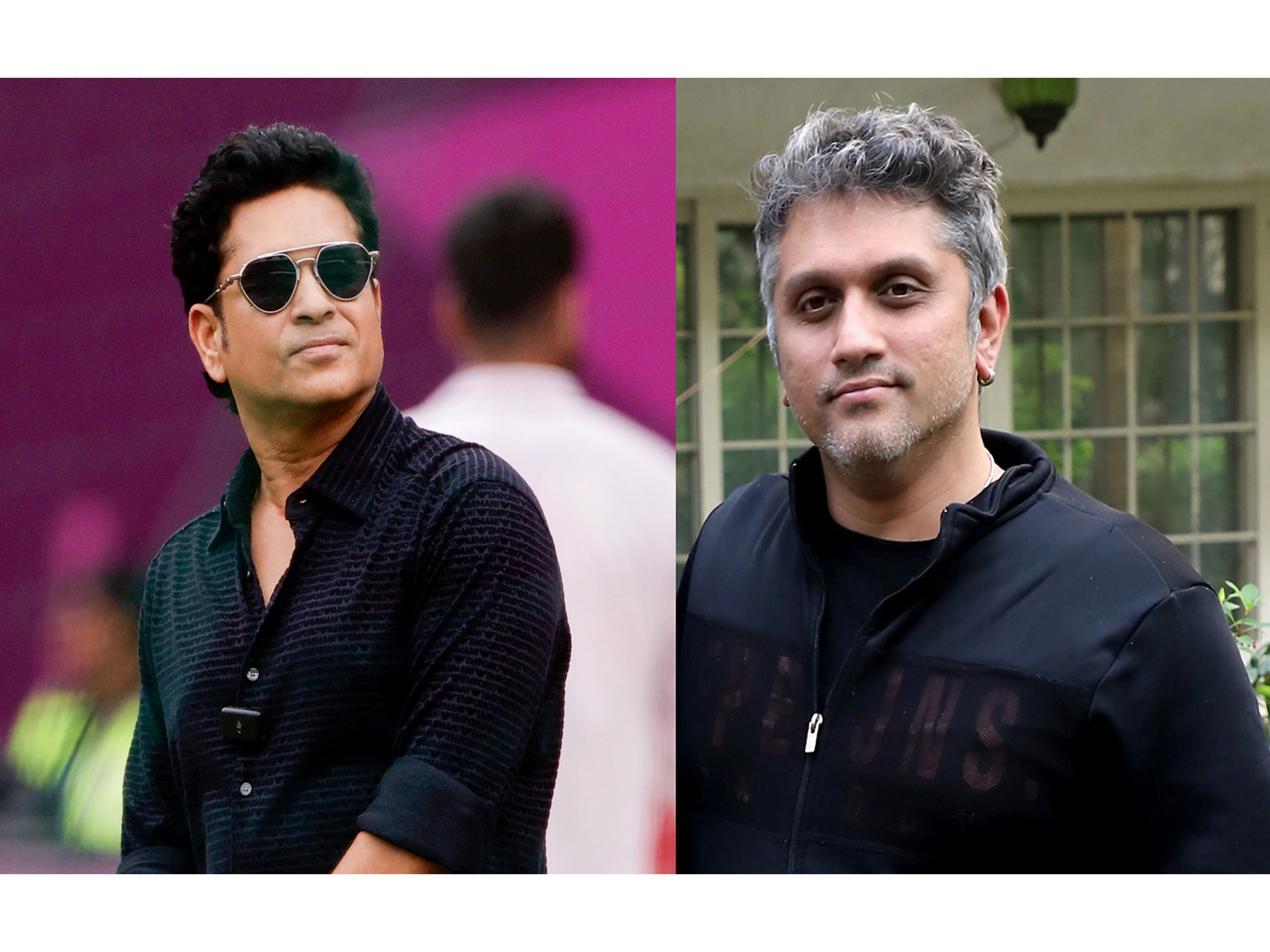 Mohit Suri receives cricket bat from Mohit Suri (File Photo/ANI)