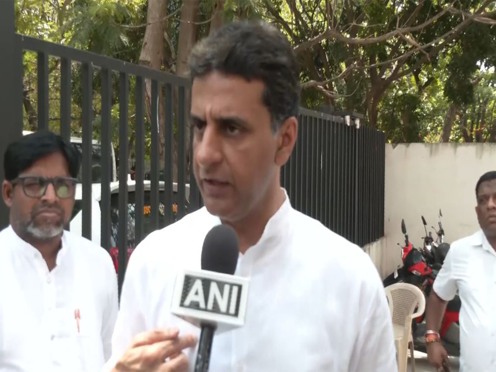 Congress MLA Rizwan Arshad (Photo/ANI)