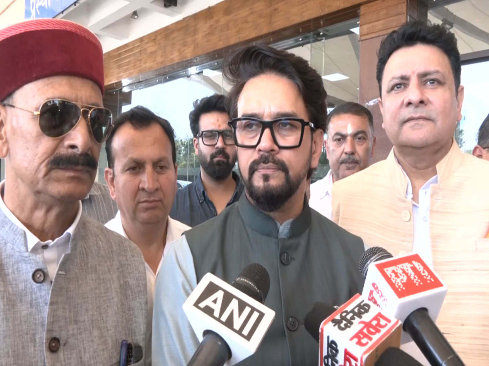Bharatiya Janata Party (BJP) MP Anurag Thakur (Photo/ANI)