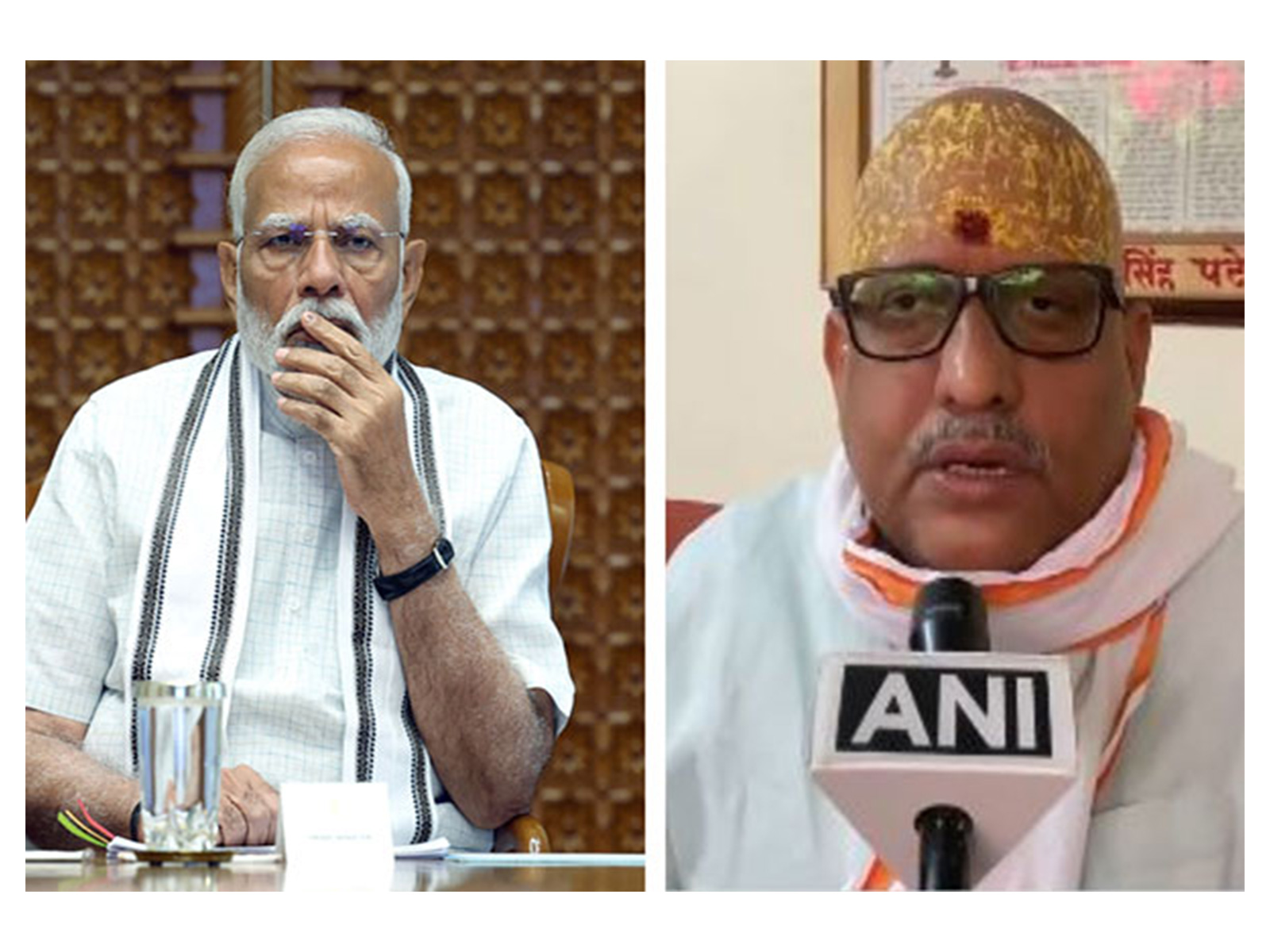 Prime Minister Narendra Modi and UP Congress Chief Ajay Rai (File Photo/ANI)