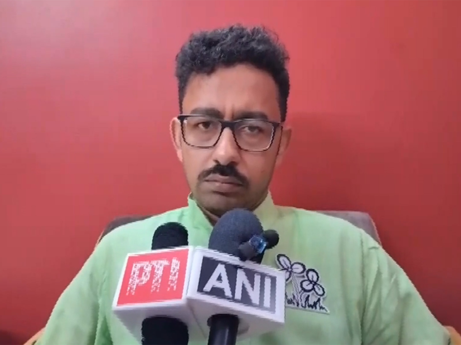 TMC leader Tanmay Ghosh (Photo/ANI)
