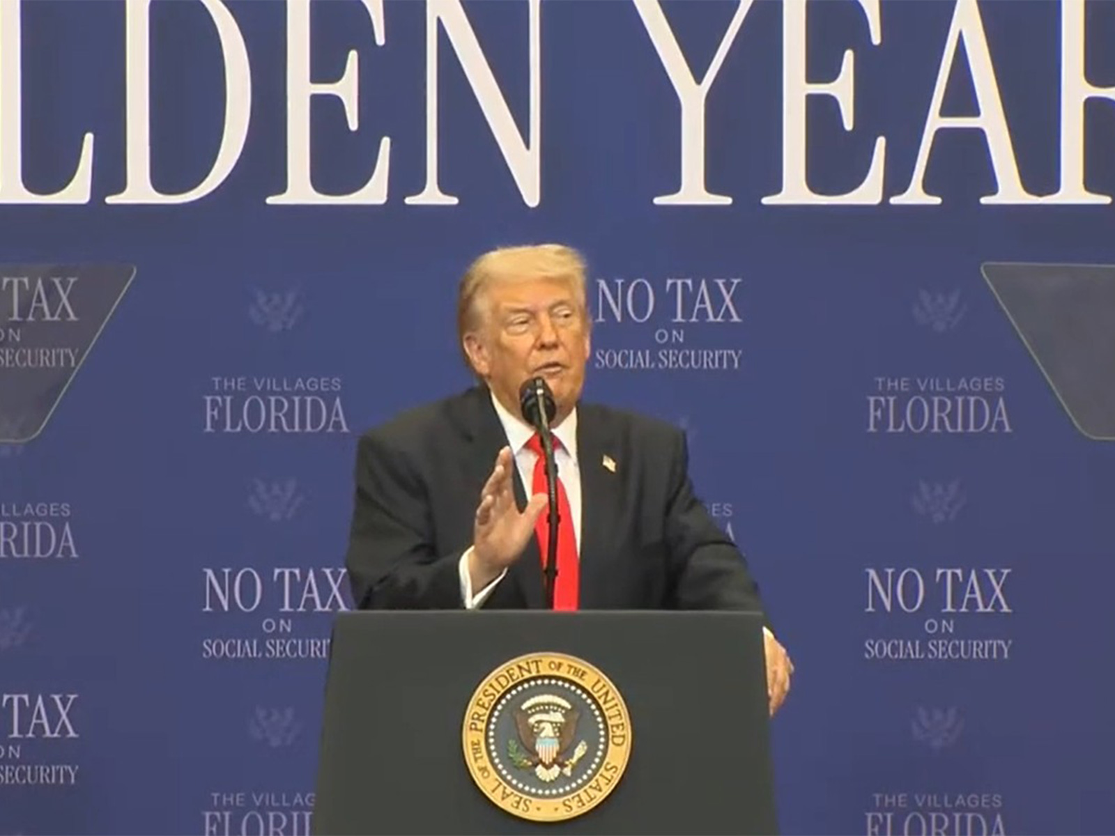 US President Trump (Photo/YouTube/@TheWhiteHouse)
