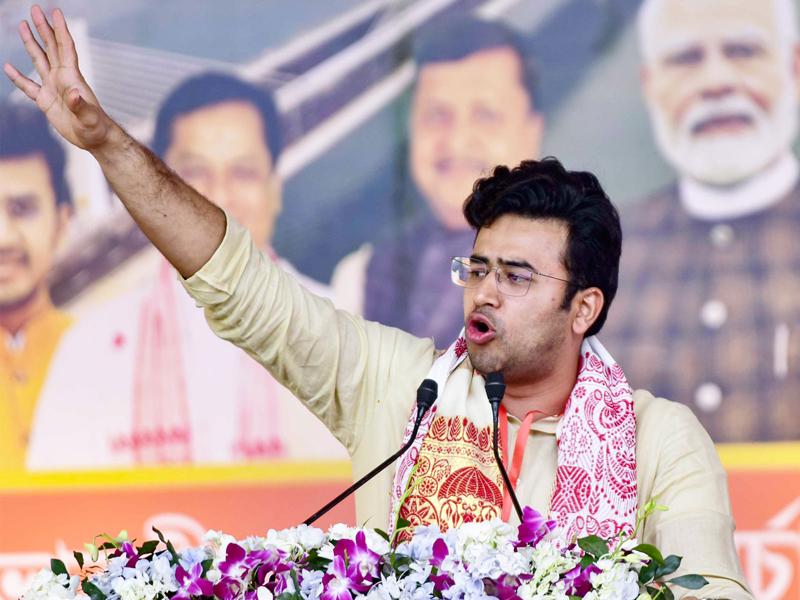 Bharatiya Janata Party's Bengaluru South MP Tejasvi Surya (Photo/ANI)