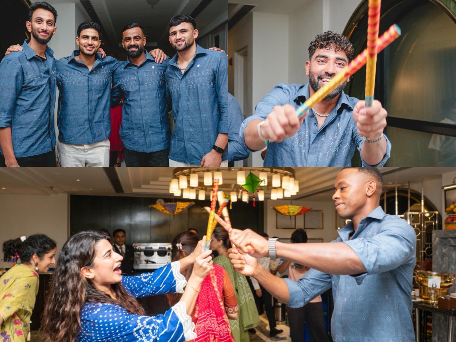 GT players celebrate Gujarat Day (Photo: Gujarat Titans)