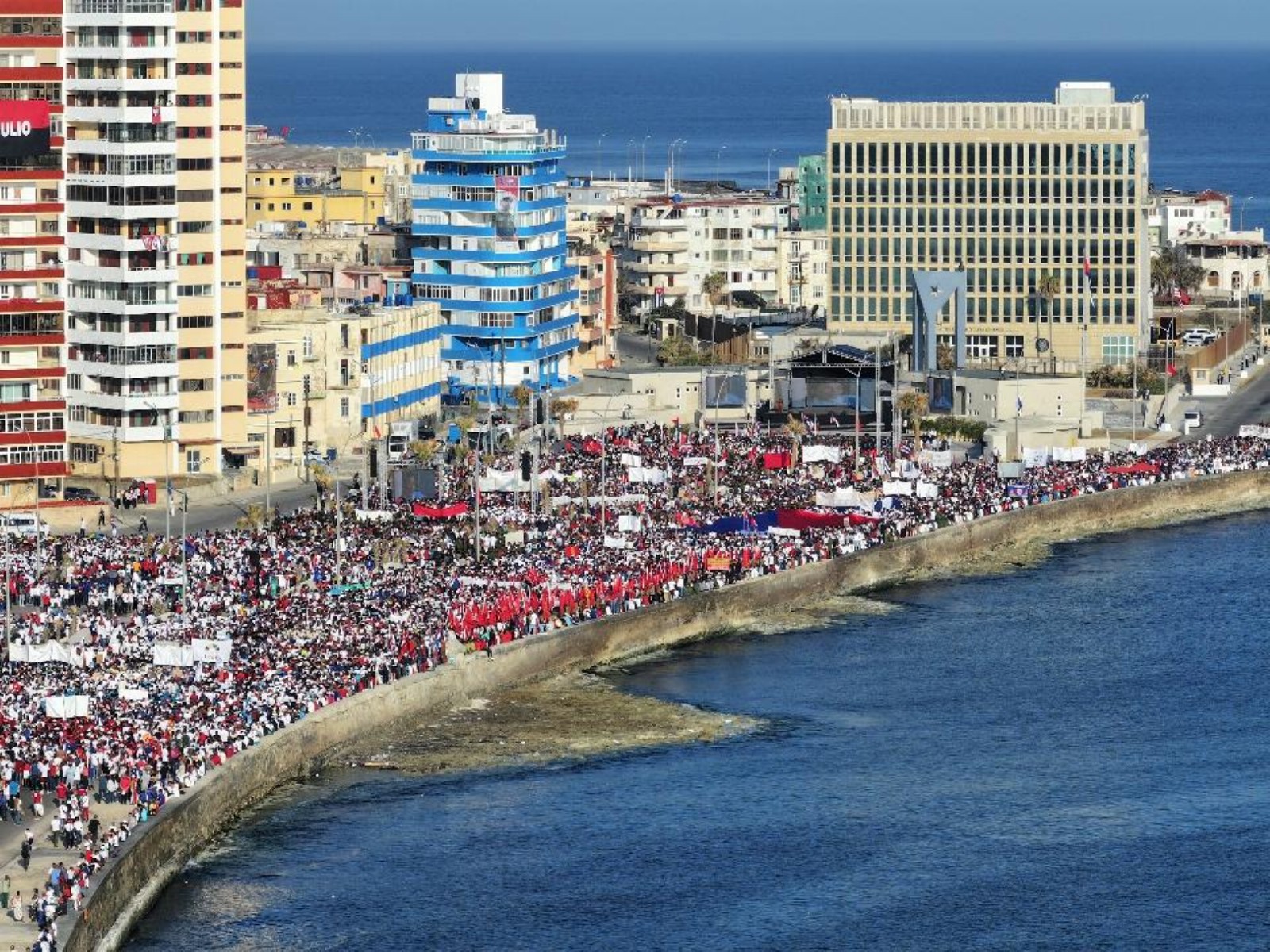 Visuals from Havana (Photo: X@BrunoRguezP)