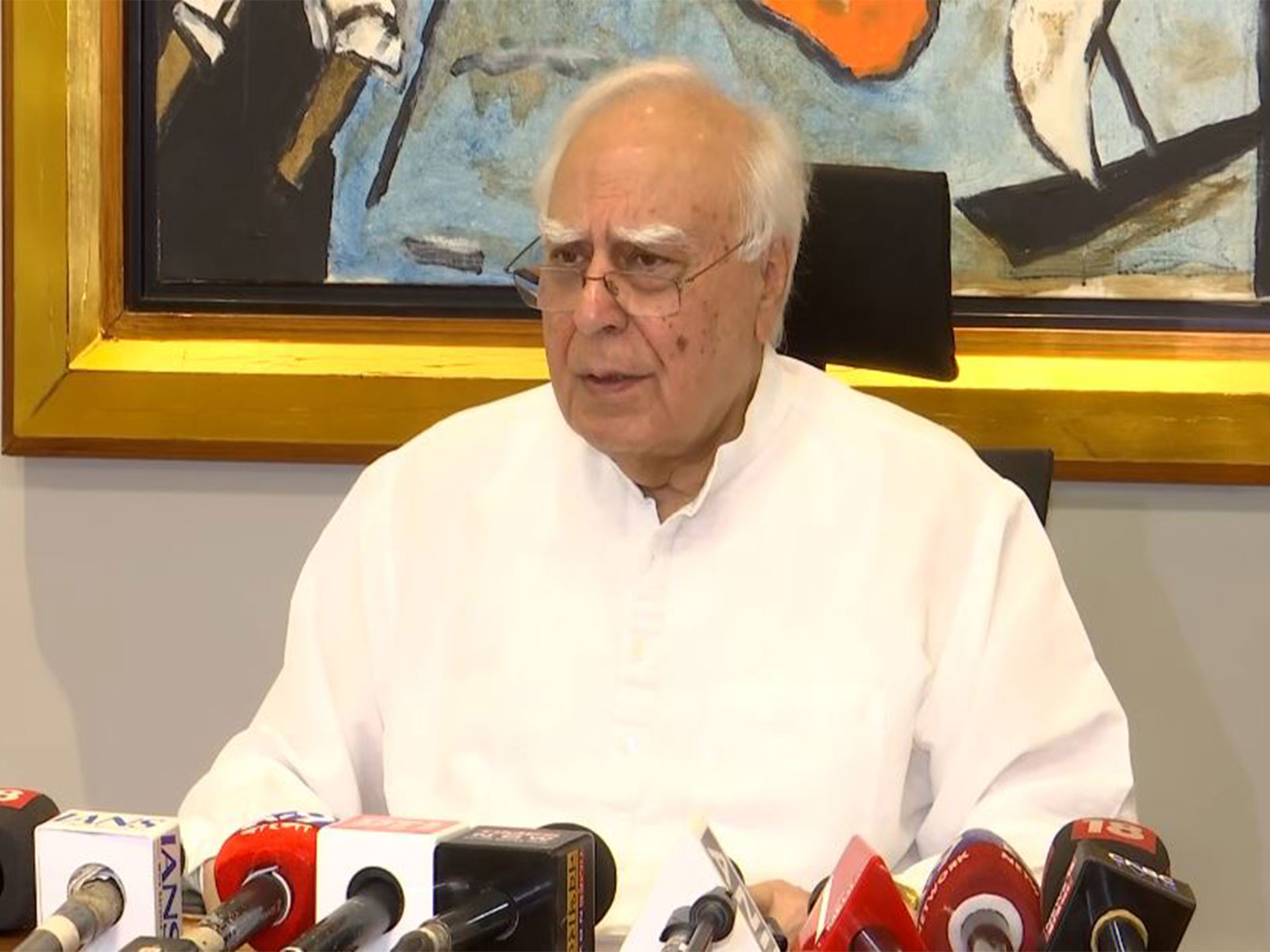 Rajya Sabha MP and senior advocate Kapil Sibal (Photo/ANI)