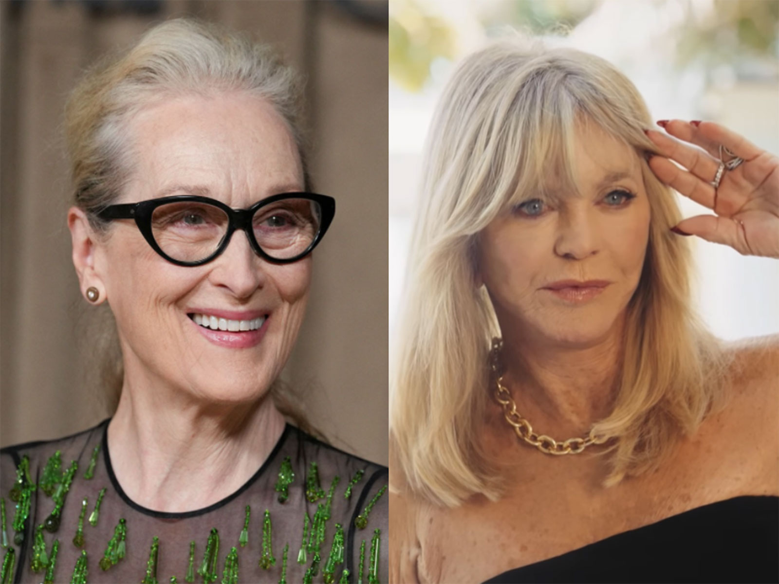 Meryl Streep, Goldie Hawn (Photo/Reuters), (Photo/Instagram/@goldiehawn)