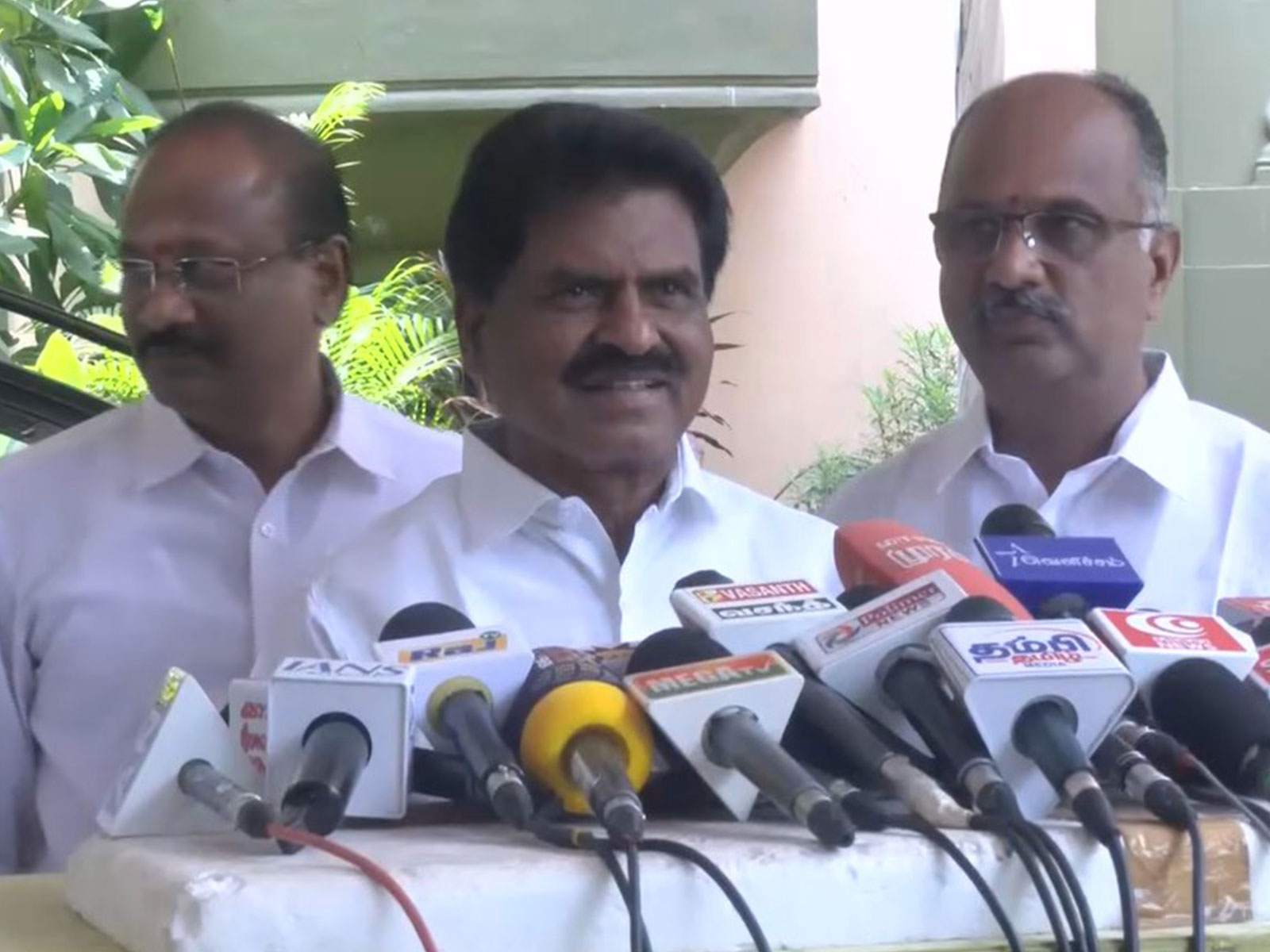 ER Eswaran General Secretary of KMDK (Photo/ANI)
