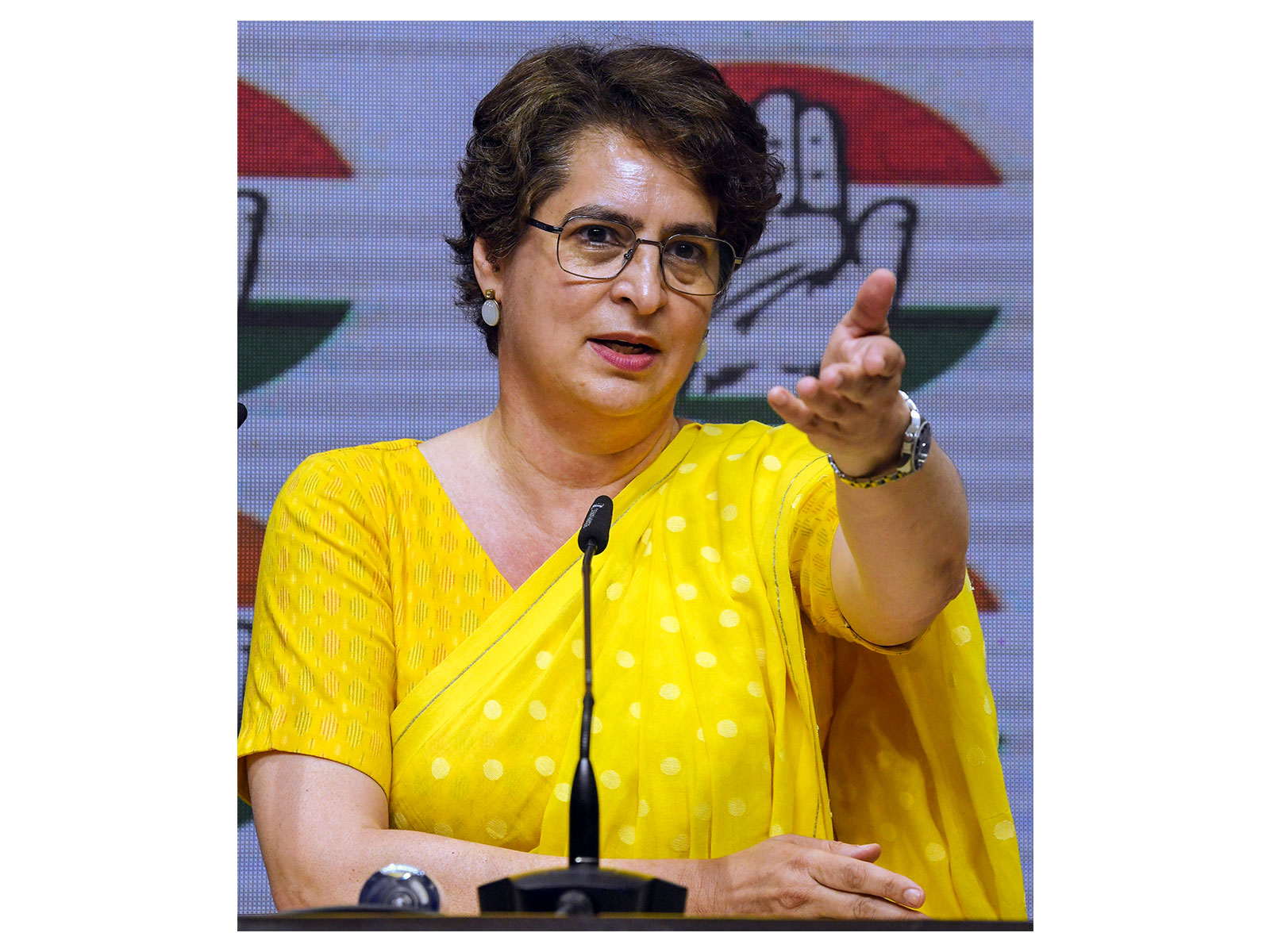Congress General Secretary Priyanka Gandhi Vadra (Photo/ANI)