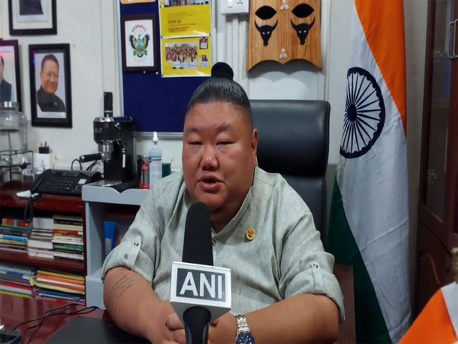 Nagaland Minister Temjen Imna Along (Photo/ANI)