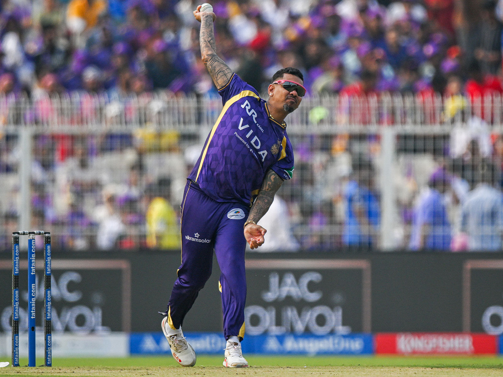 Kolkata Knight Riders' Sunil Narine (Photo/ANI)