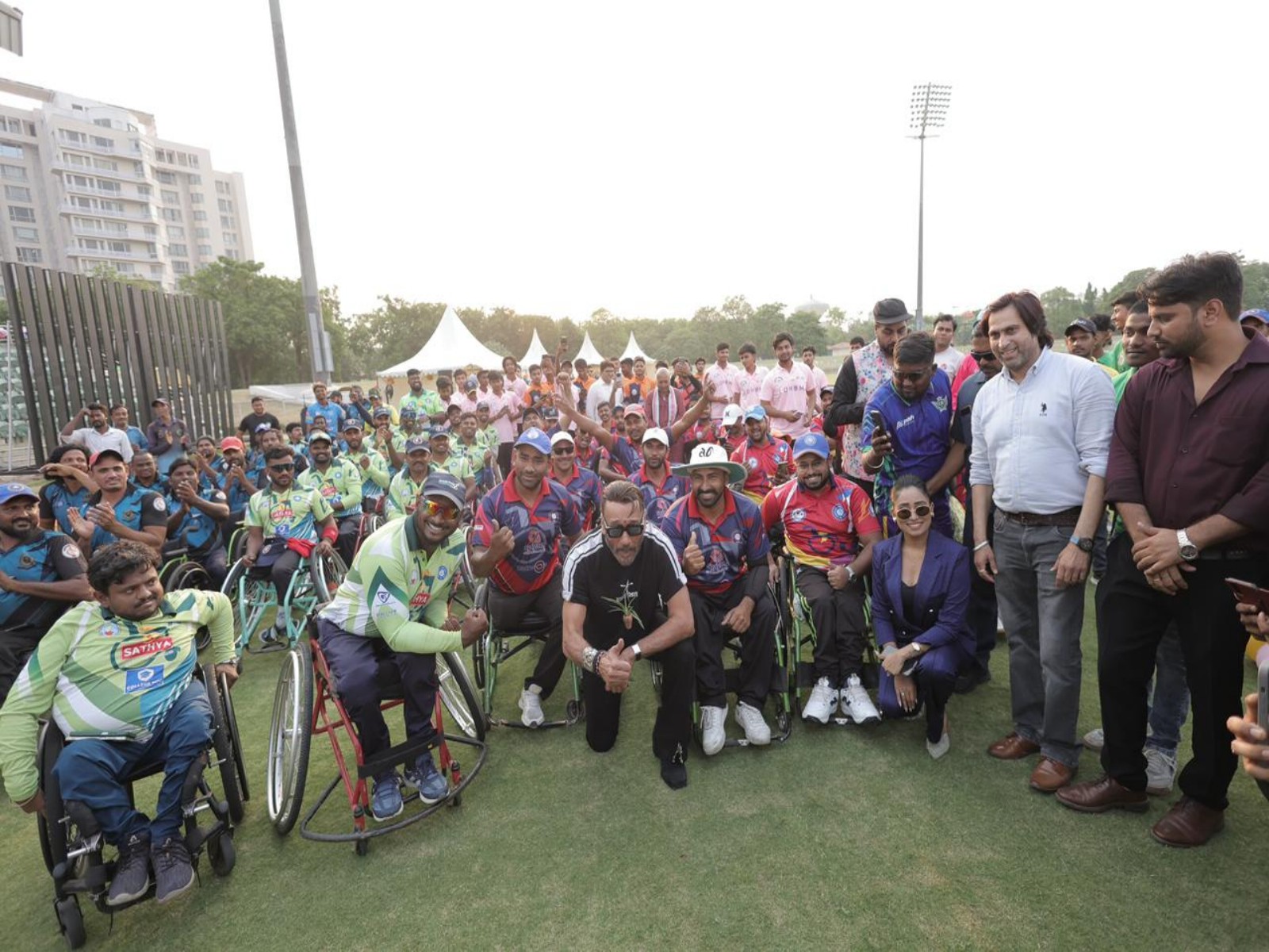Actor Jackie Shroff at 5th National Wheelchair Cricket Championship 2026 Open in Greater Noida (Image: WCIA)
