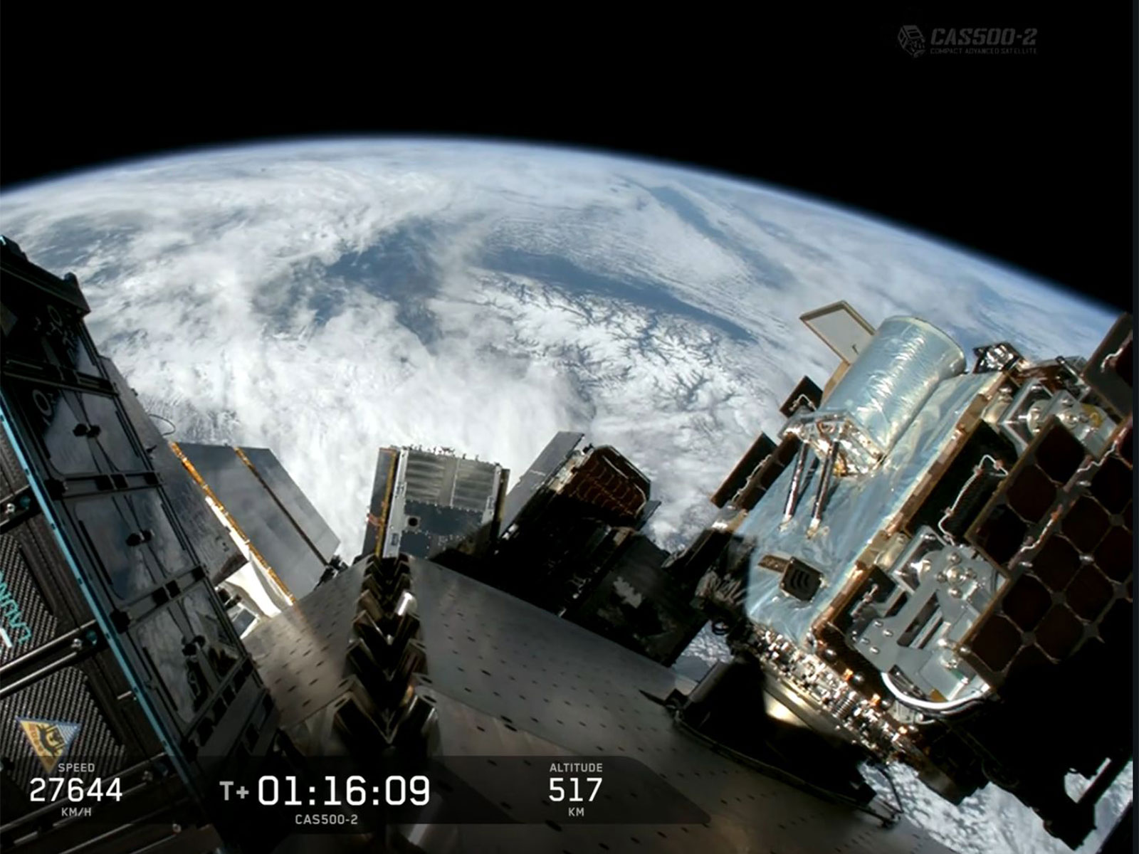 World's first OptoSAR satellite, developed by GalaxEye under Mission Drishti, successfully launched into space (Photo: x/@GalaxEye)