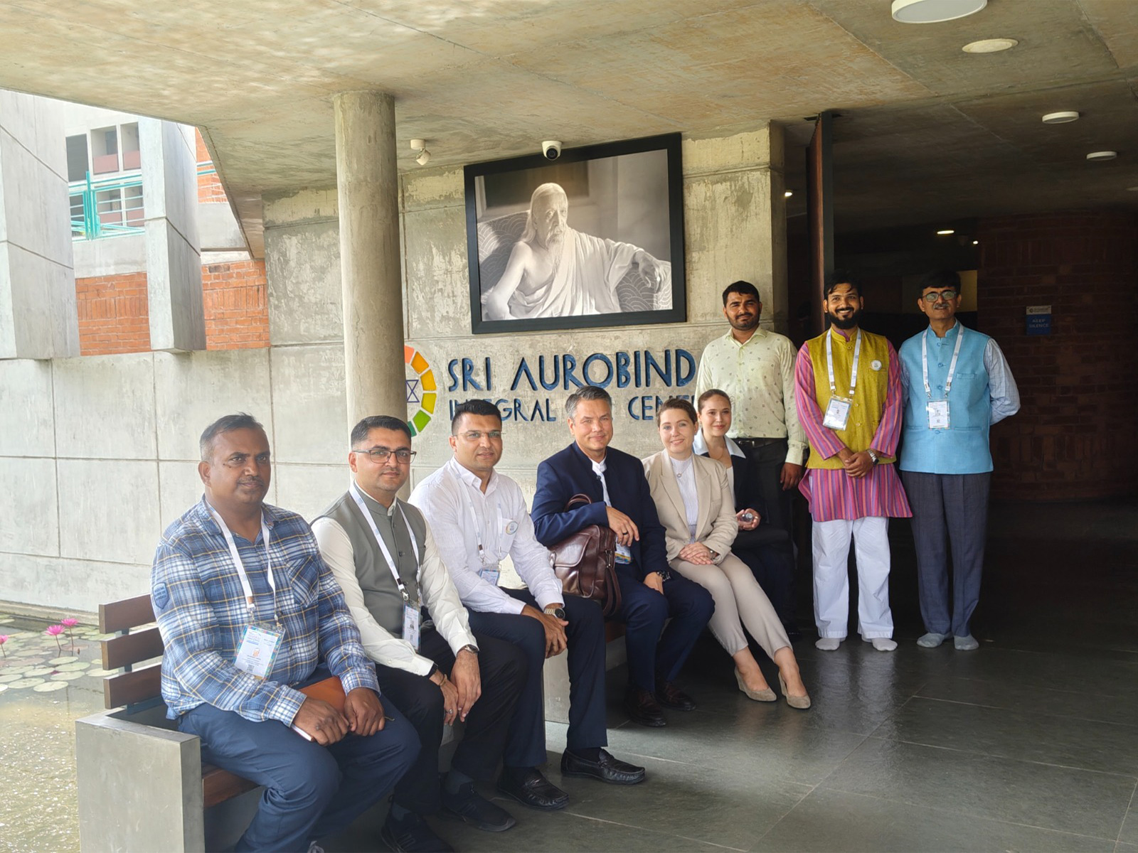 Delegates from Russian Embassy, Japanese delegation participate in meditation session in Surat, Gujarat (Photo/GujaratCMO)