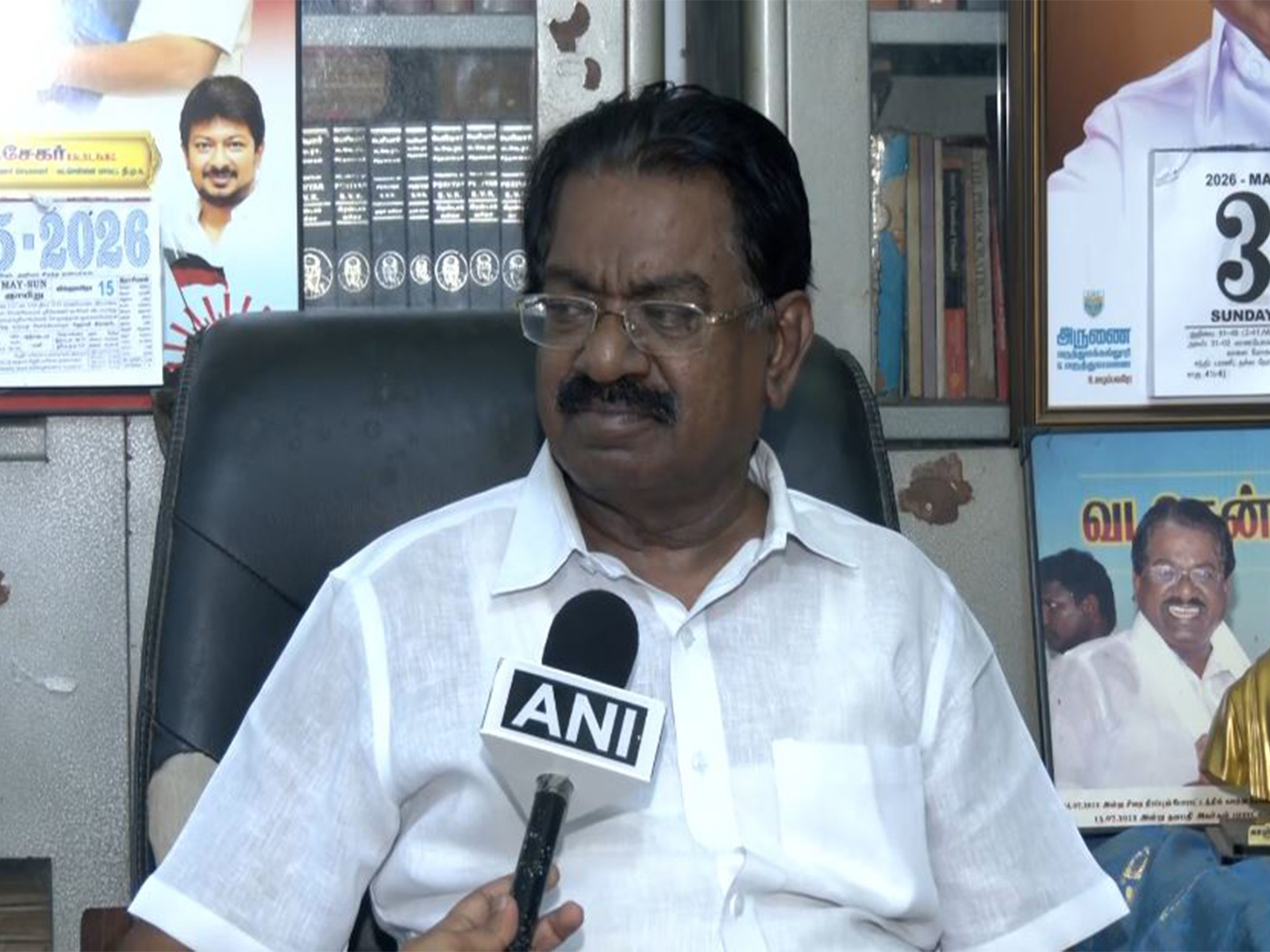 DMK spokesperson TKS Elangovan (Photo/ANI)