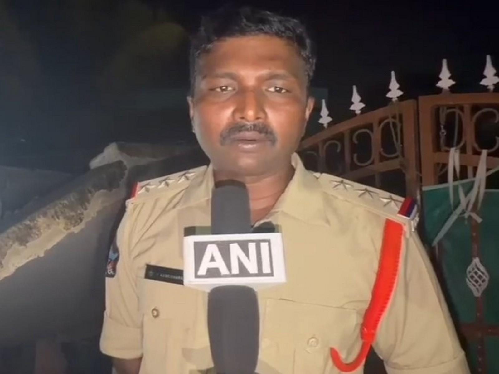 New Port Circle Inspector Kameswar Rao (Photo/ANI)