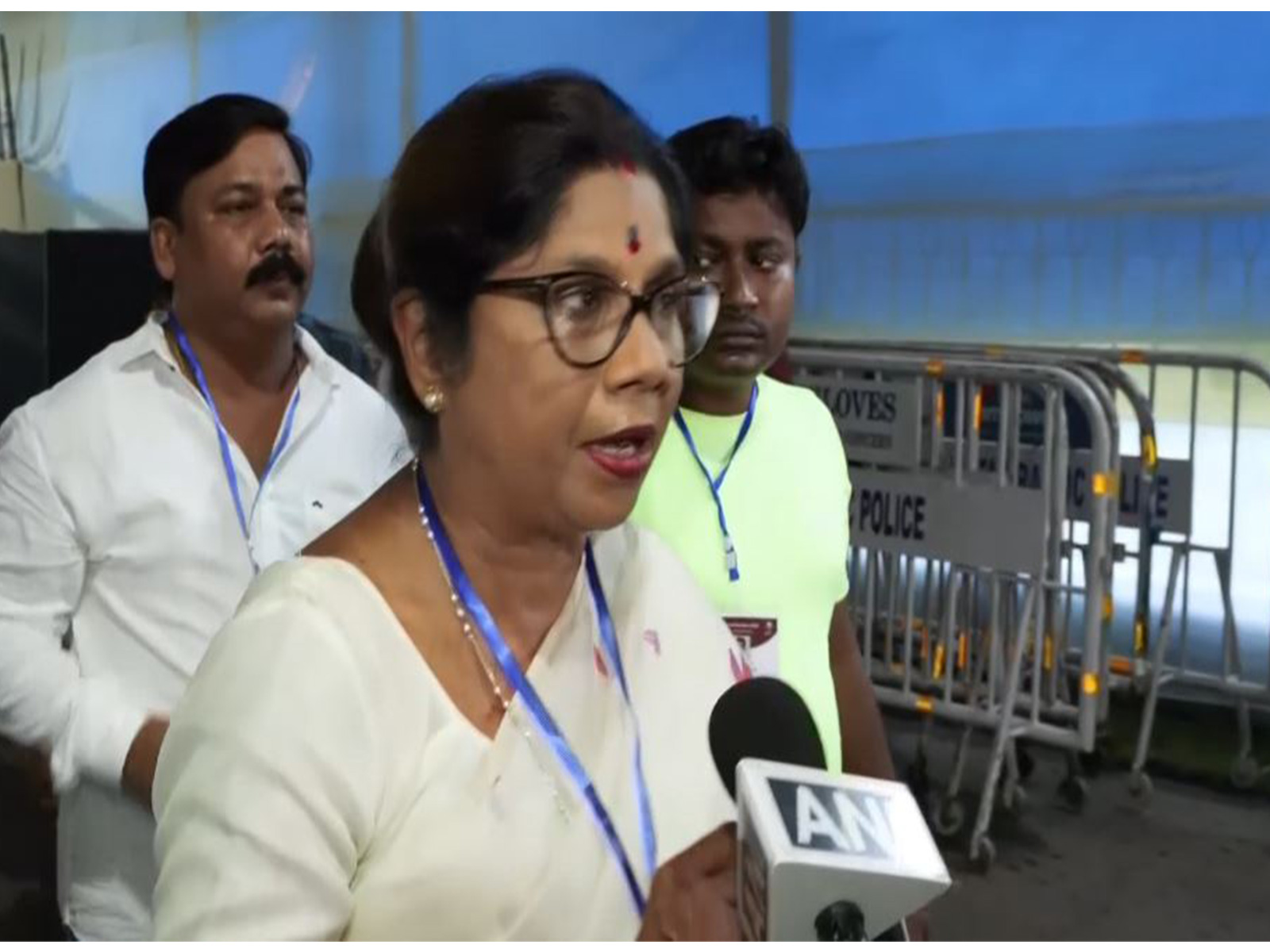 TMC leader and candidate from the Shyampukur constituency, Shashi Panja (Photo/ANI)