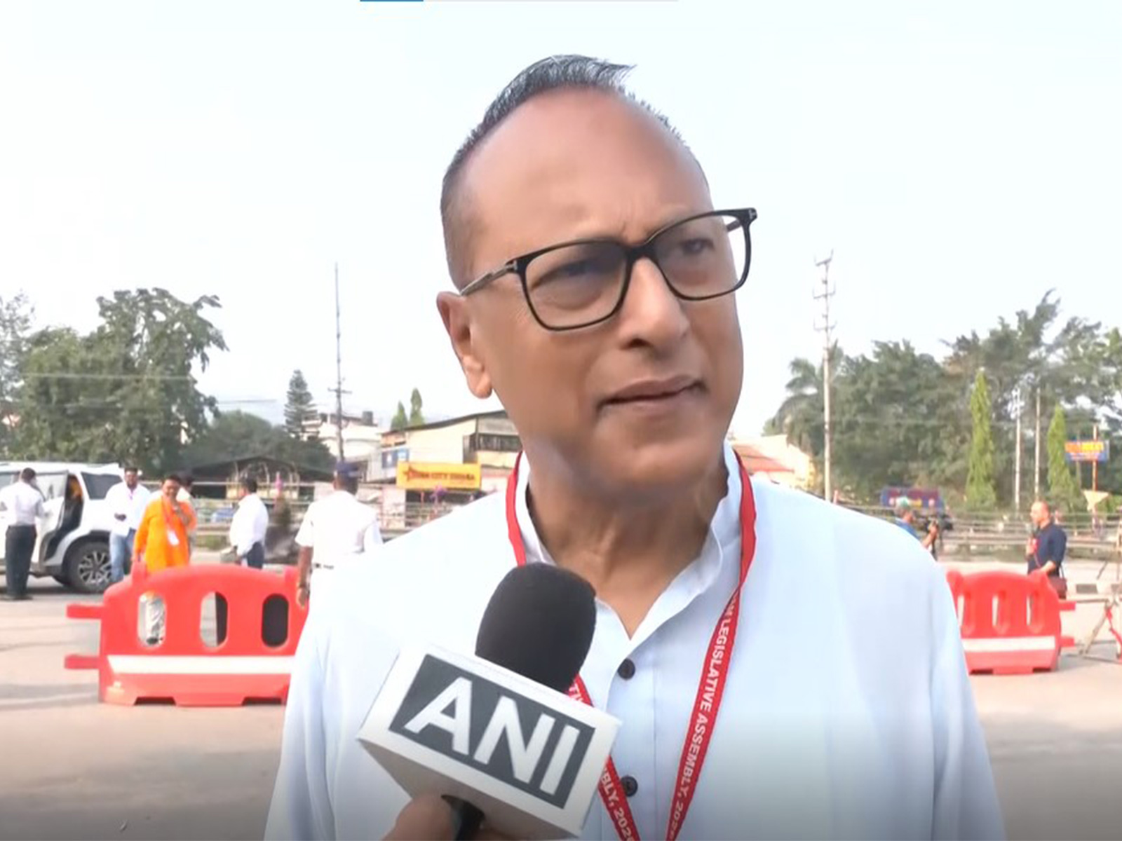 Pradyut Bordoloi, BJP candidate from Dispur Assembly constituency (Photo/ANI)