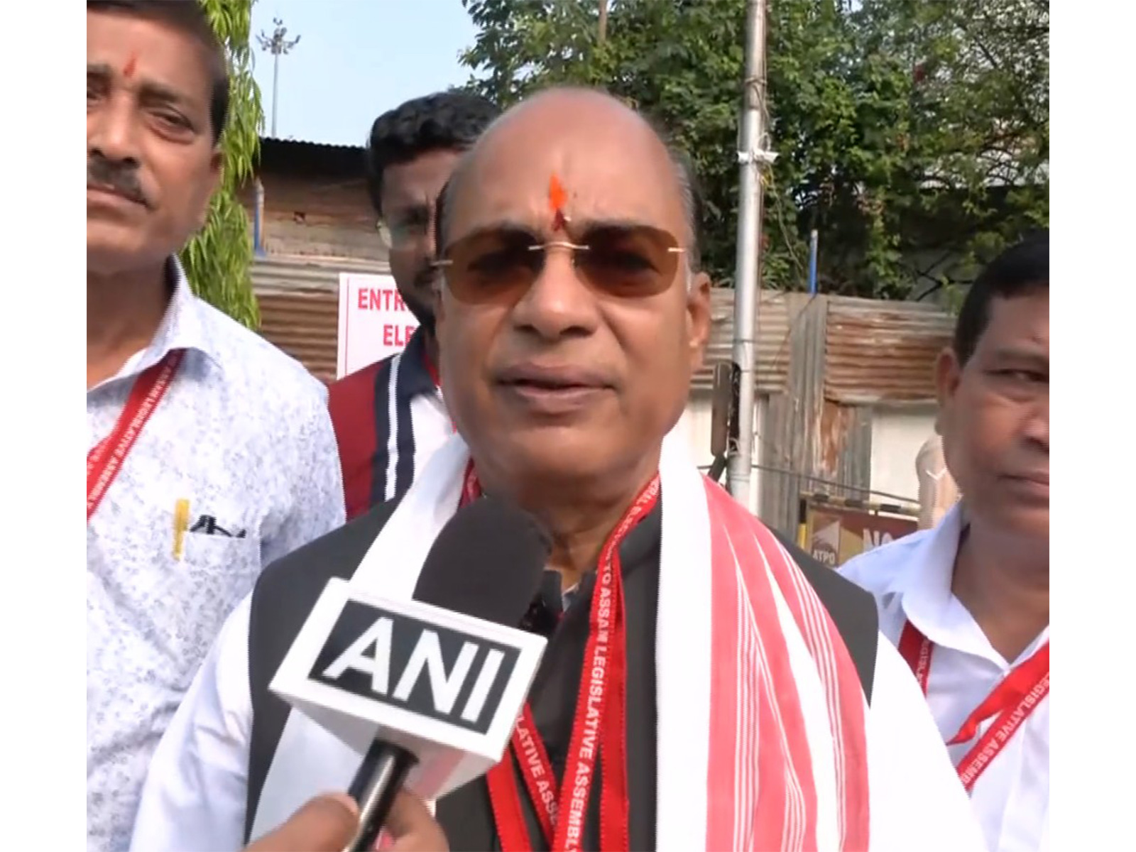 BJP candidate Vijay Gupta (Photo/ANI)