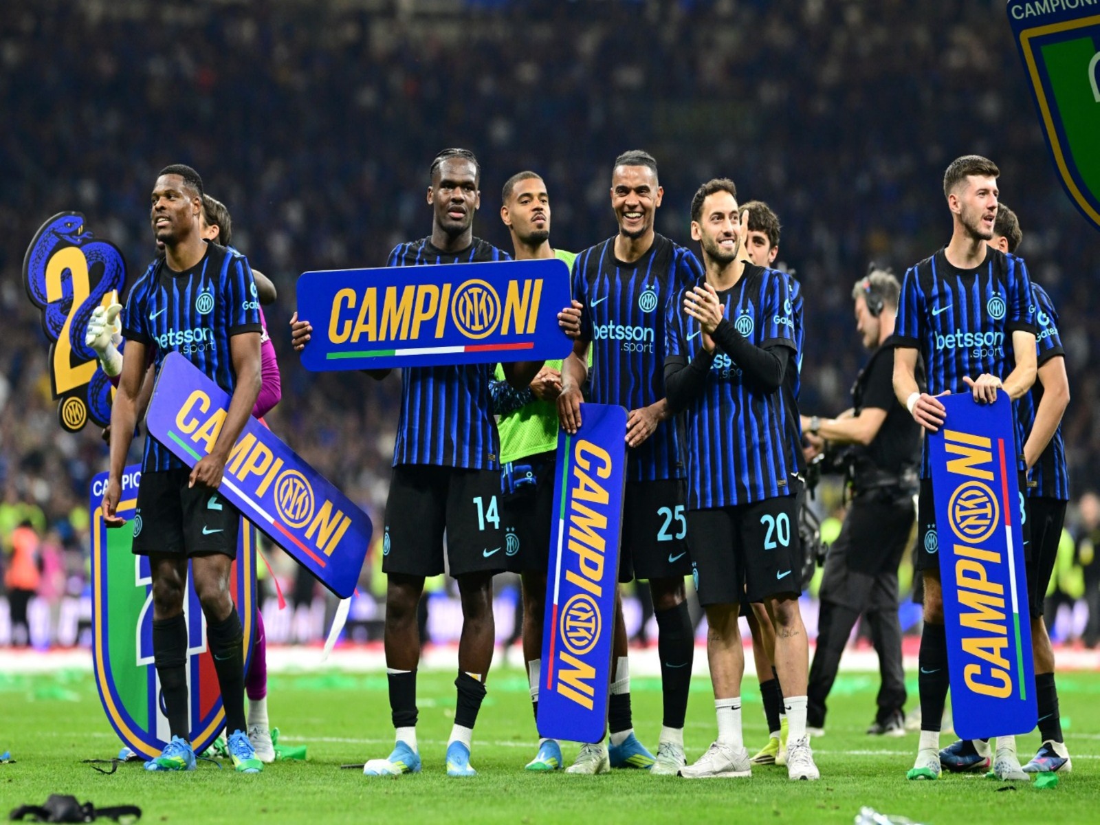 Inter Milan crowned Serie A champions (Photo: Reuters)