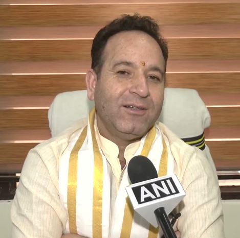 BJP leader and Leader of Opposition in the Jammu and Kashmir Assembly Sunil Sharma (Photo/ANI)