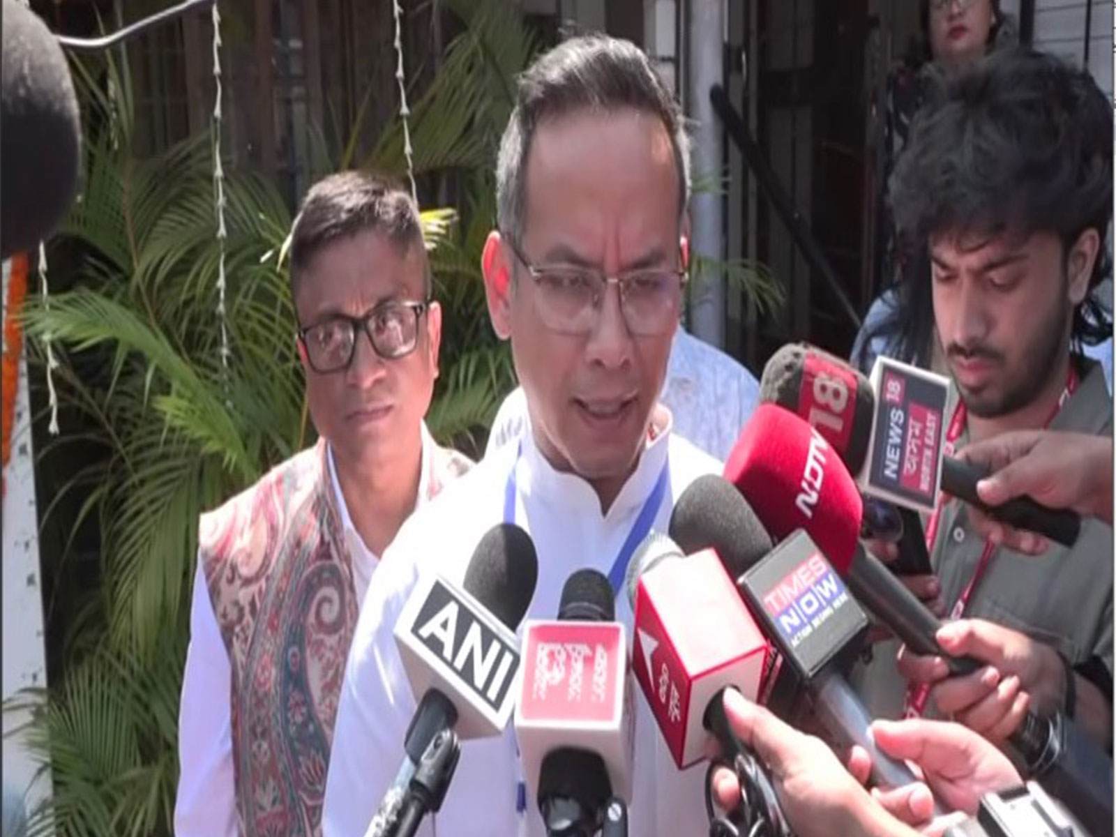 Assam Congress president and Jorhat candidate Gaurav Gogoi (Photo/ANI)