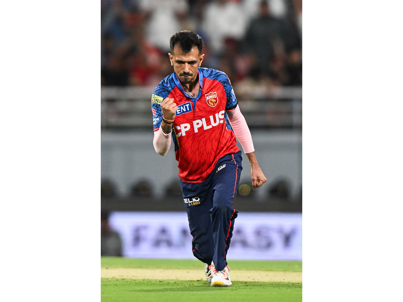 PBKS leg-spinner Yuzvendra Chahal celebrating (File Photo/ANI)