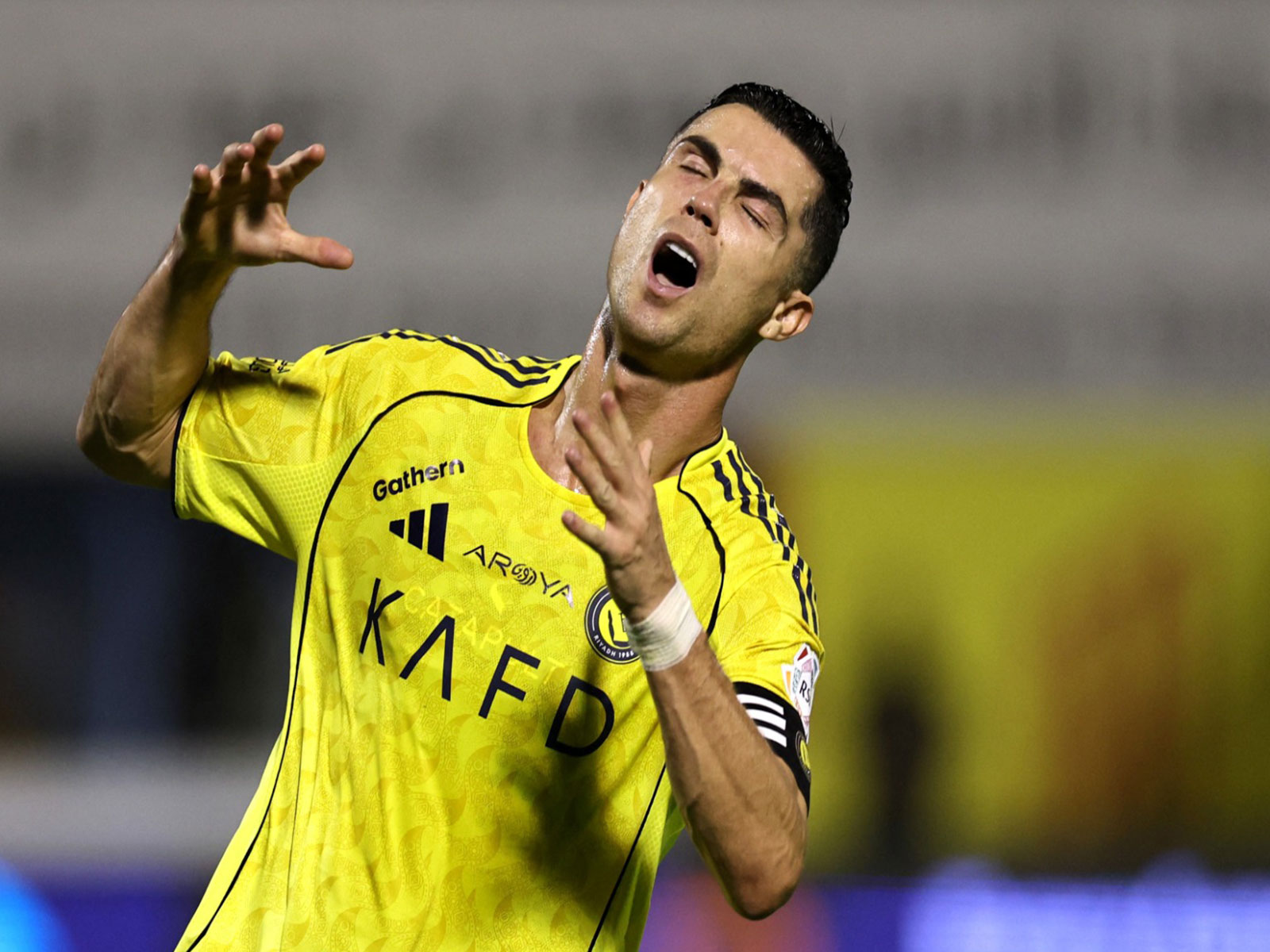 Al-Nassr star Cristiano Ronaldo in action (Photo: Reuters)